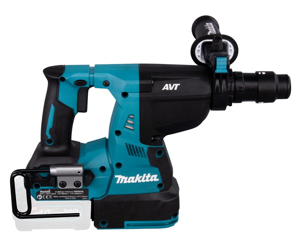Makita Akku-Kombibohrhammer »HR004GZ«, (XGT, 40V max., SDS-PLUS/Bohrfutter, 28 mm, inkl. Schnellwechselfutter), ohne Akku, ohne Ladegerät, zum Bohren, hammerbohren und meißeln