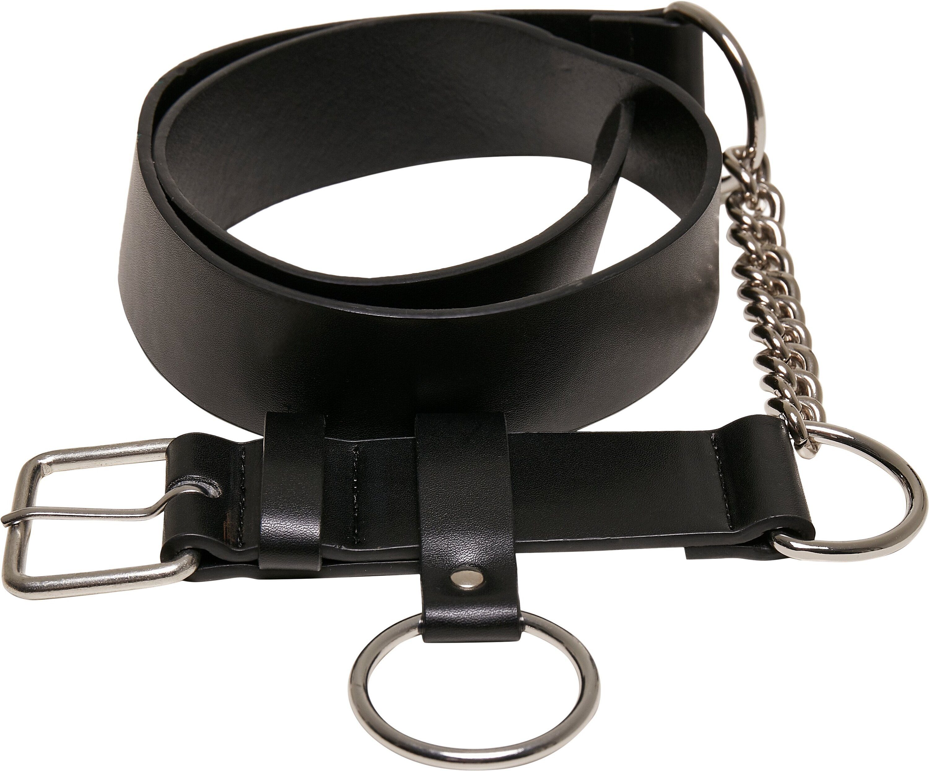 URBAN CLASSICS Hüftgürtel Accessoires Chain Imitation Leather Belt | Hüftgürtel