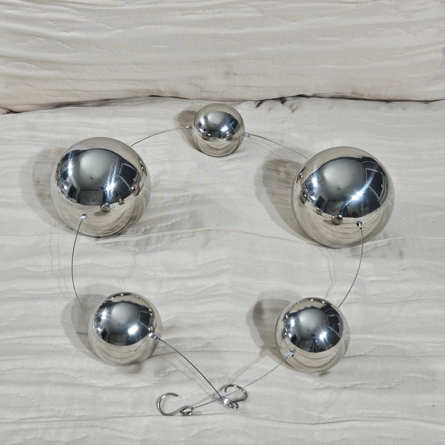 Gardinen by Justyna Hängedekoration Kugeln Girlande Groß, Garten Deko, Girl günstig online kaufen