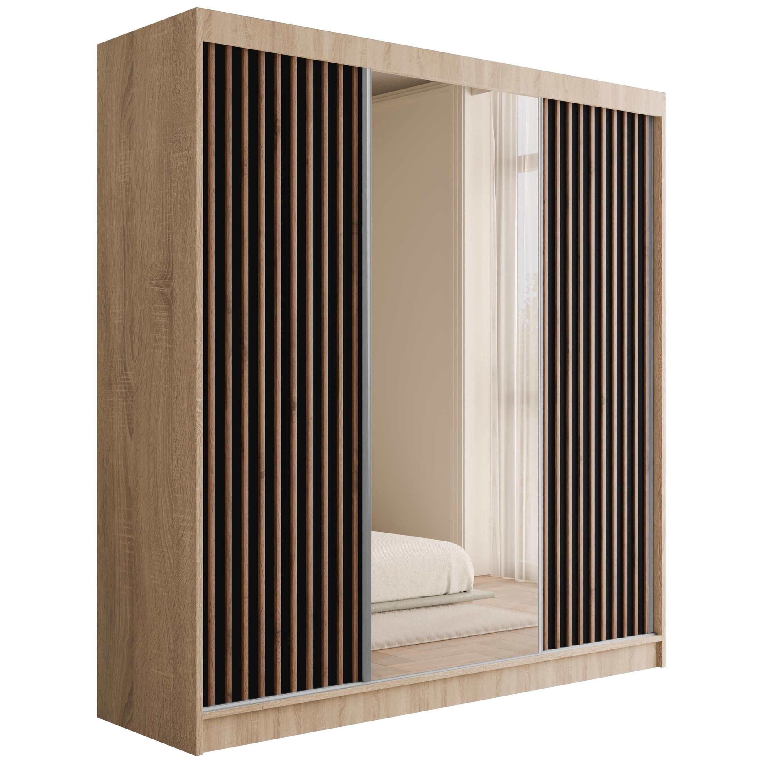 ALTDECOR Schiebetürenschrank V2-ZENTI (Kleiderschrank Garderobenschrank mit günstig online kaufen