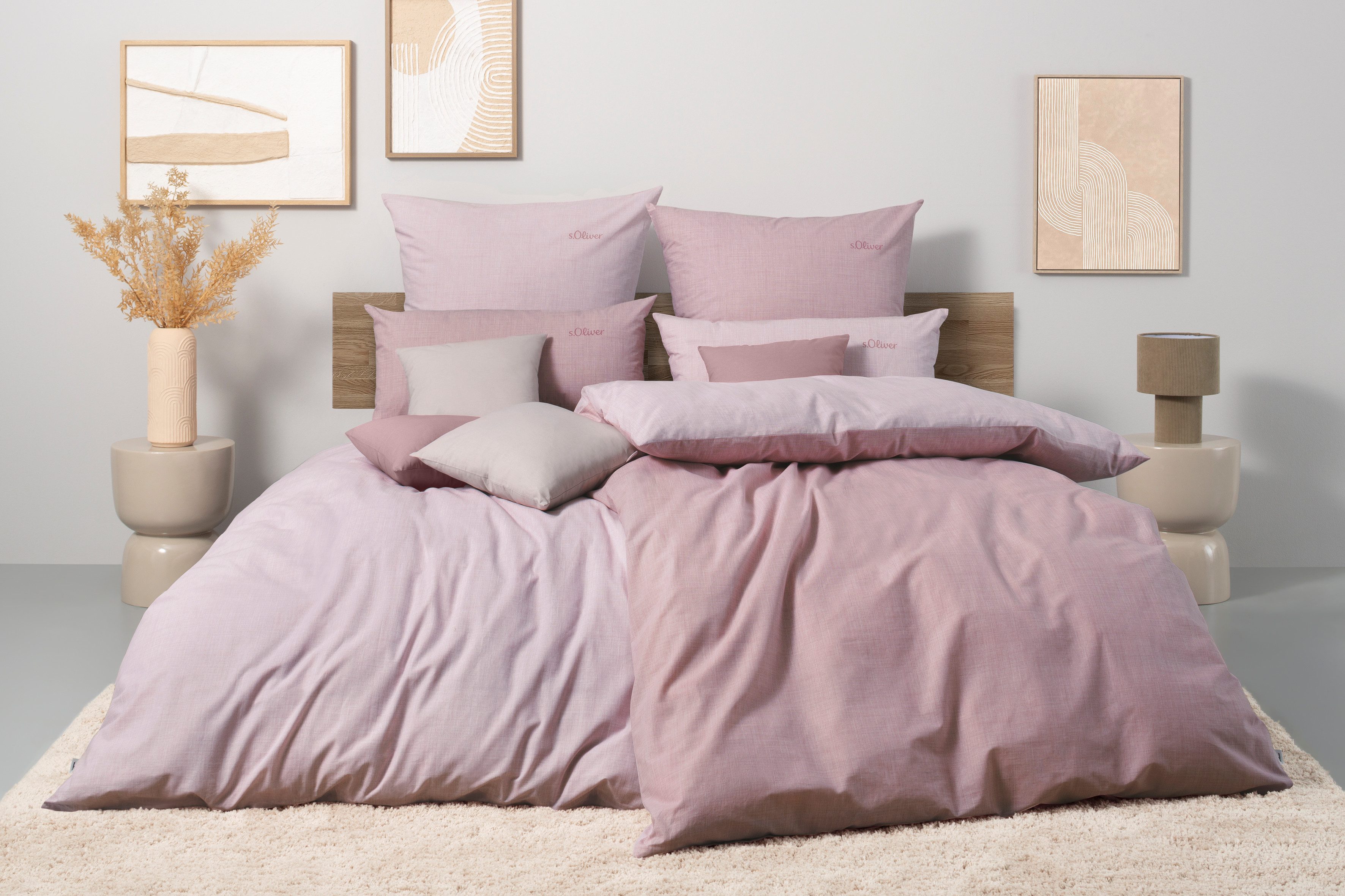 s.Oliver Wendebettwäsche Melinda in Gr. 135x200 oder 155x220 cm, Renforcé, günstig online kaufen