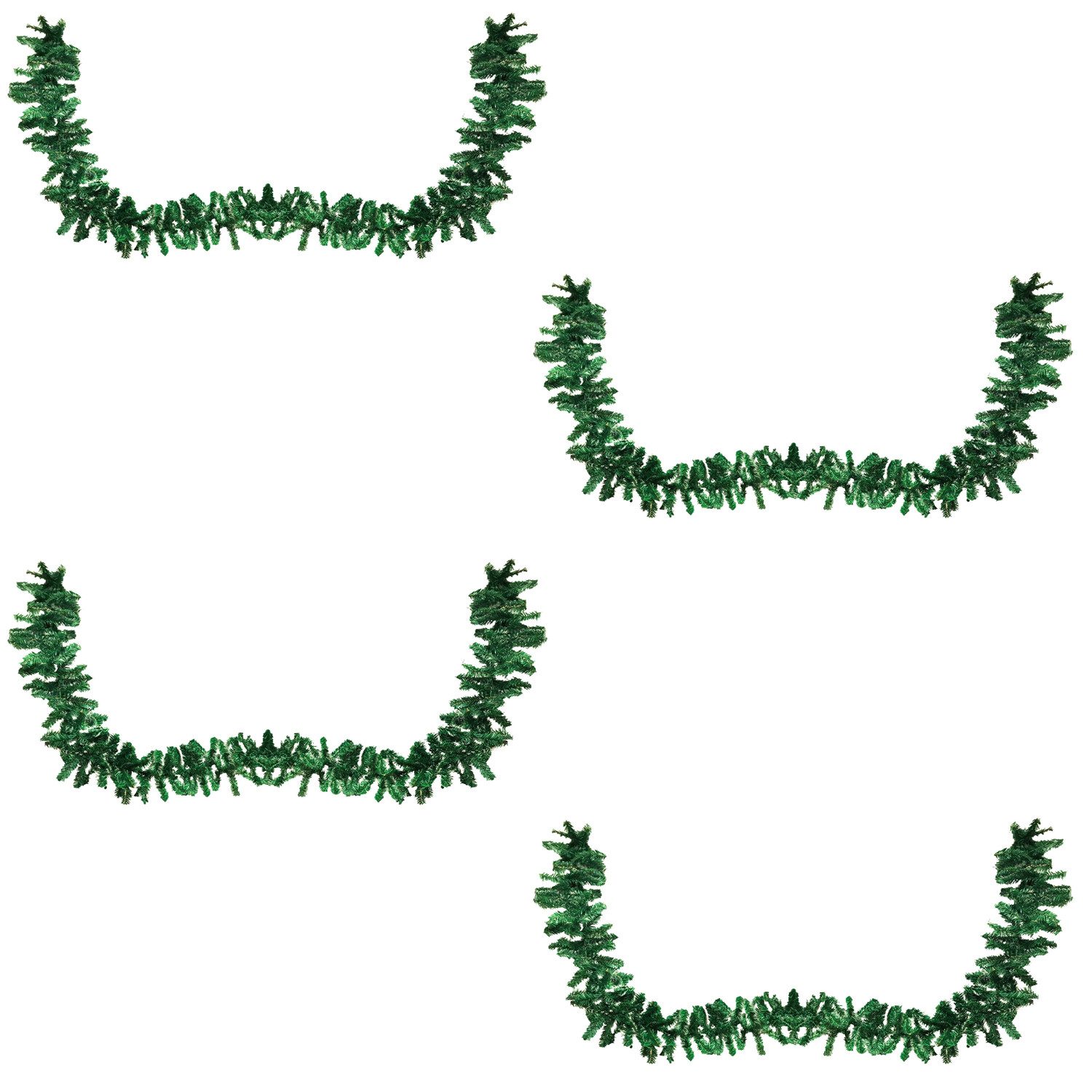 Mojawo Girlanden 4 Stück Tannengirlande / Künstliche Weihnachtsgirlande 270cm