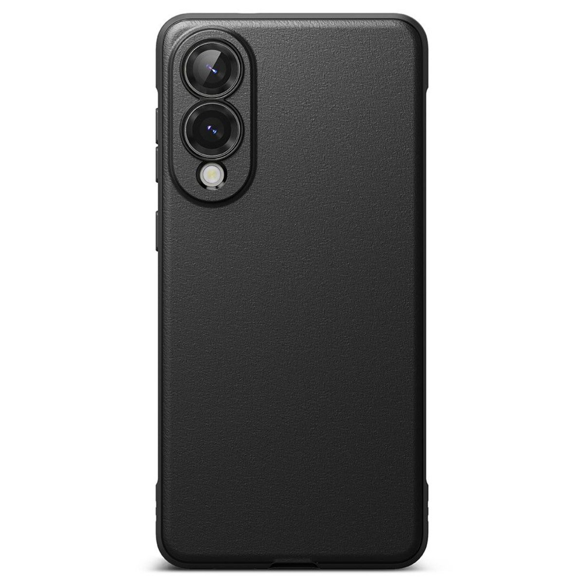 Ringke Handyhülle Onyx Case Kompatibel mit Galaxy S25 Edge Schwarz Schutzhülle robust 6,5, Rutschfeste Oberfläche mit stoßabsorbierendem TPU für sicheren Schutz