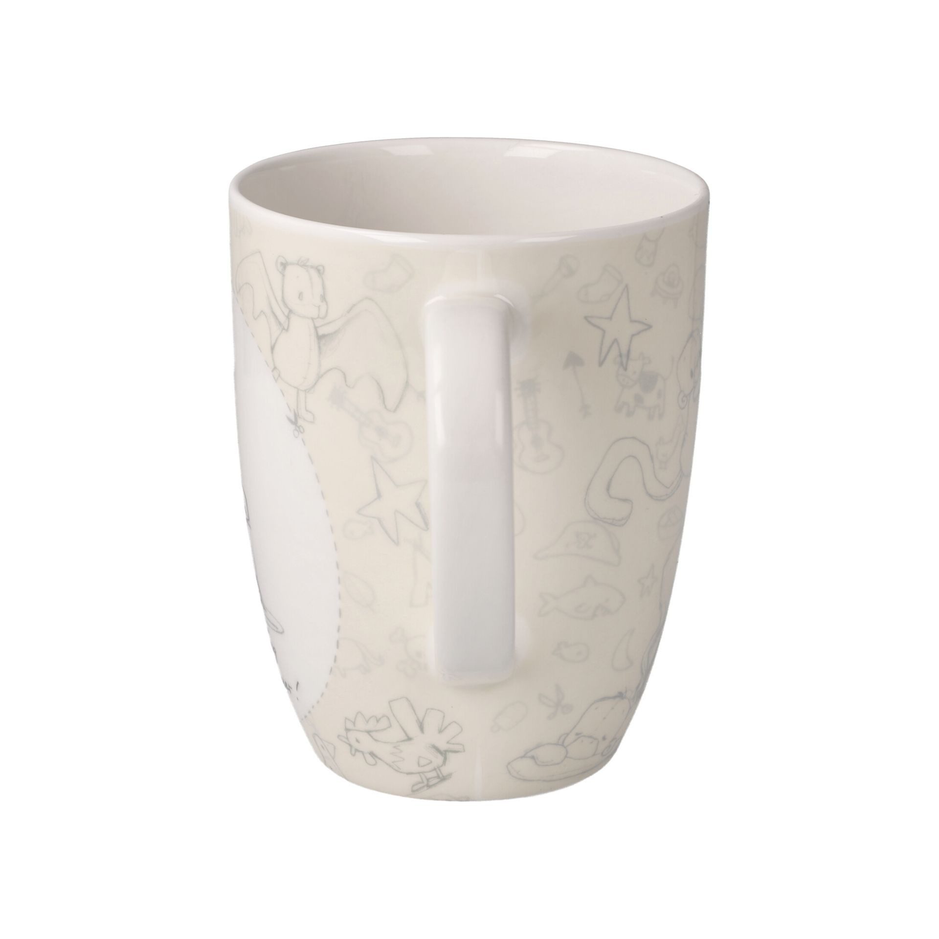 Goebel Tasse Glaub a.d.Träume 9x11x12.5 cm, Porzellan, Spülmaschinengeeignet; Mikrowellengeeignet