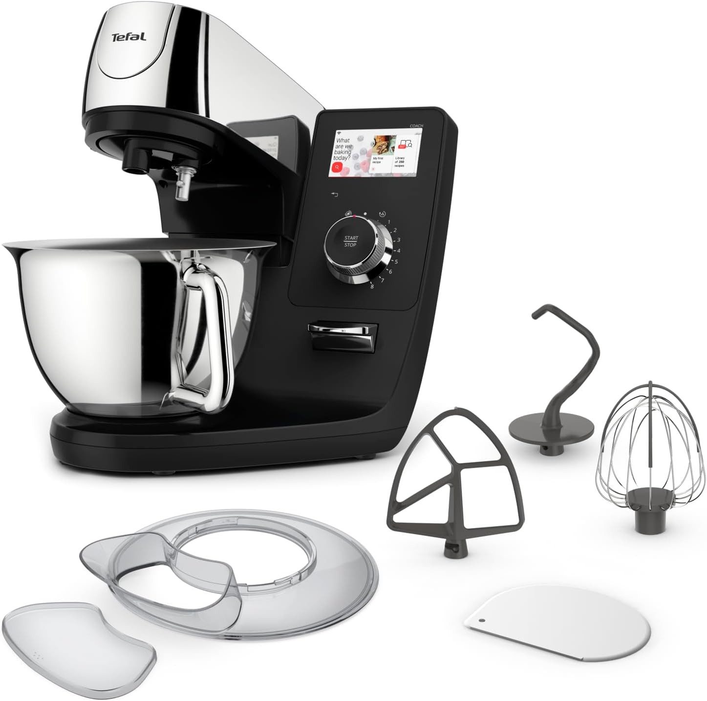 Tefal Küchenmaschine Tefal i-Coach Touch, Küchenmaschine mit Touchscreen und Automatikprogrammen