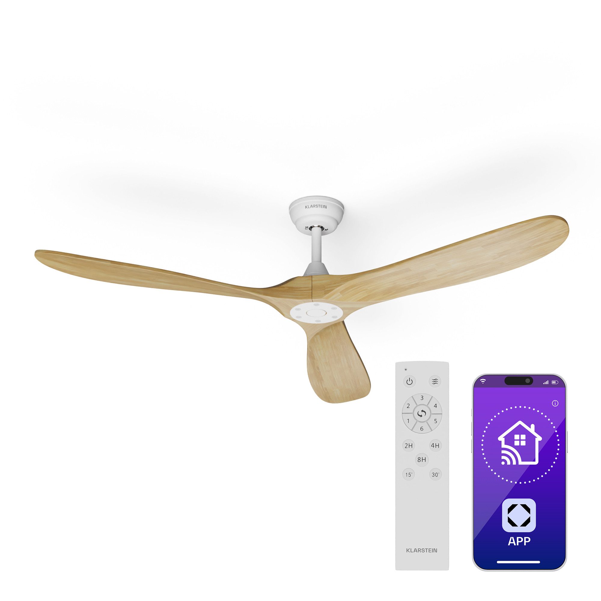 Klarstein Bodenventilator Bahama Breeze Smart Deckenventilator, günstig online kaufen