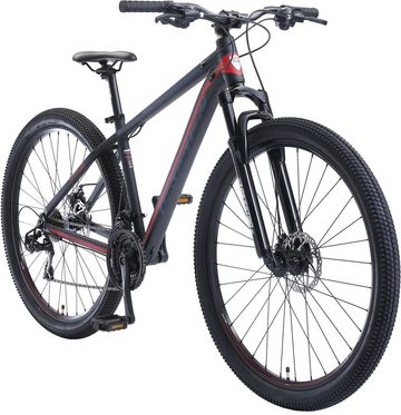 Bikestar Mountainbike, 21 Gang Shimano RD-TY300 Schaltwerk, Kettenschaltung, für Damen und Herren, Kettenschaltung