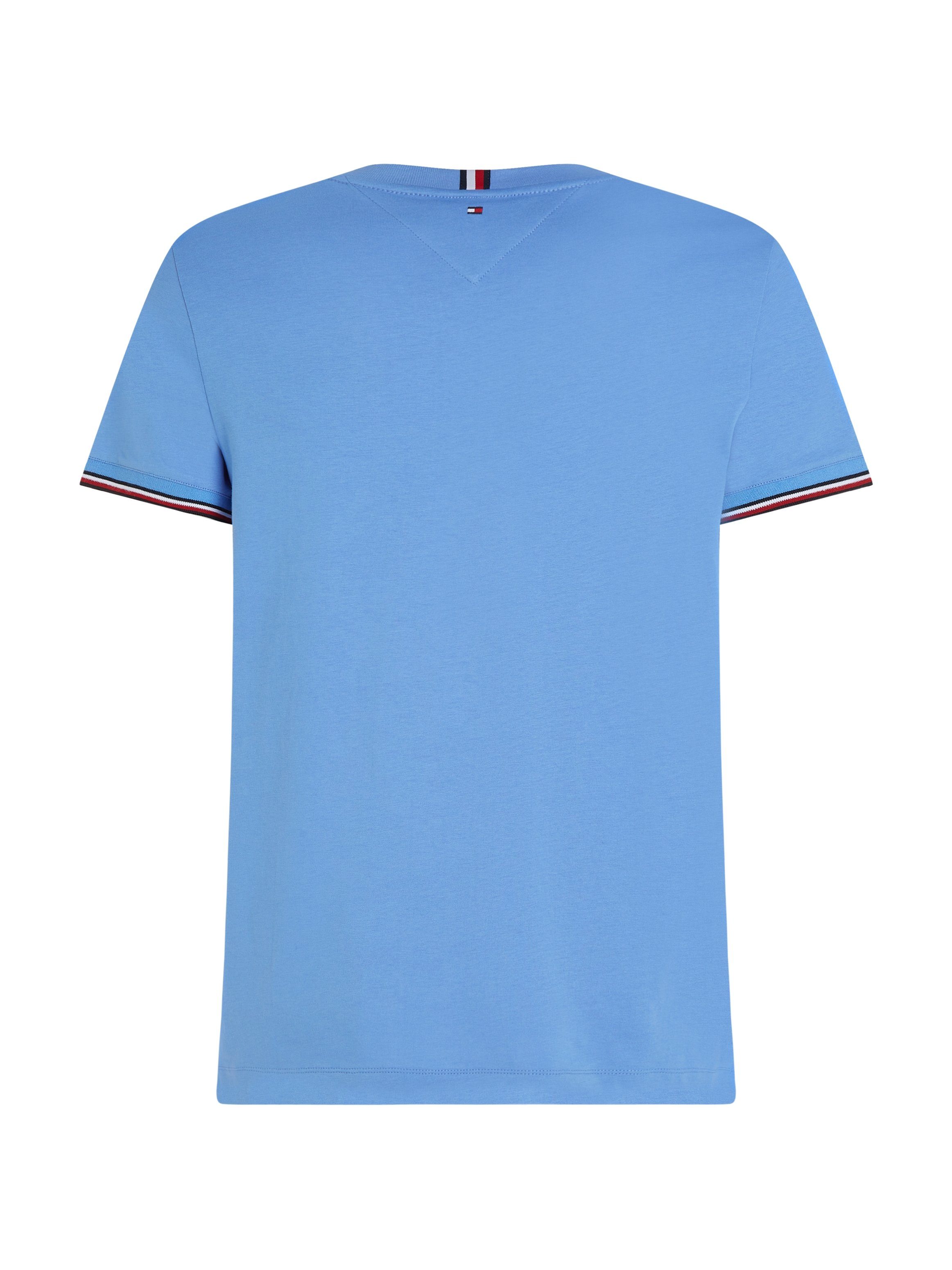 blue Hilfiger TIPPED T-Shirt LOGO spell TOMMY Tommy TEE