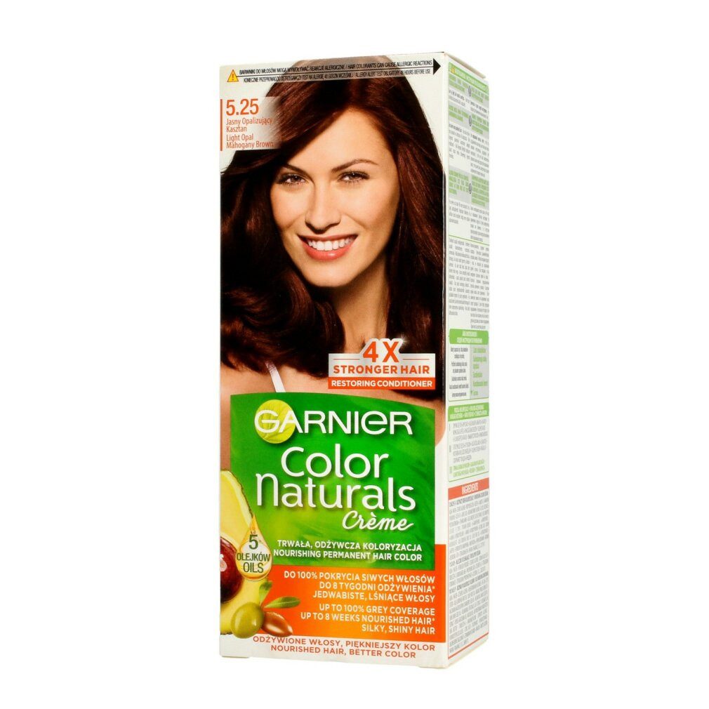 GARNIER Mascara Garnier Color Naturals Farbcreme Nr. 5.25 Hell Opalescent Chestnut 1op