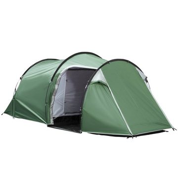 Outsunny Faltzelt Campingzelt für 3-4 Personen
