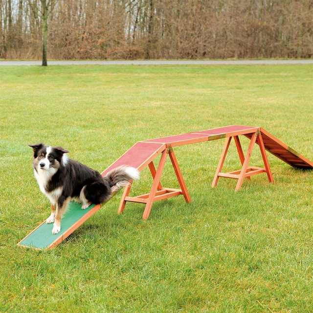 TRIXIE Agility-Wippe Agility Steg, Holz