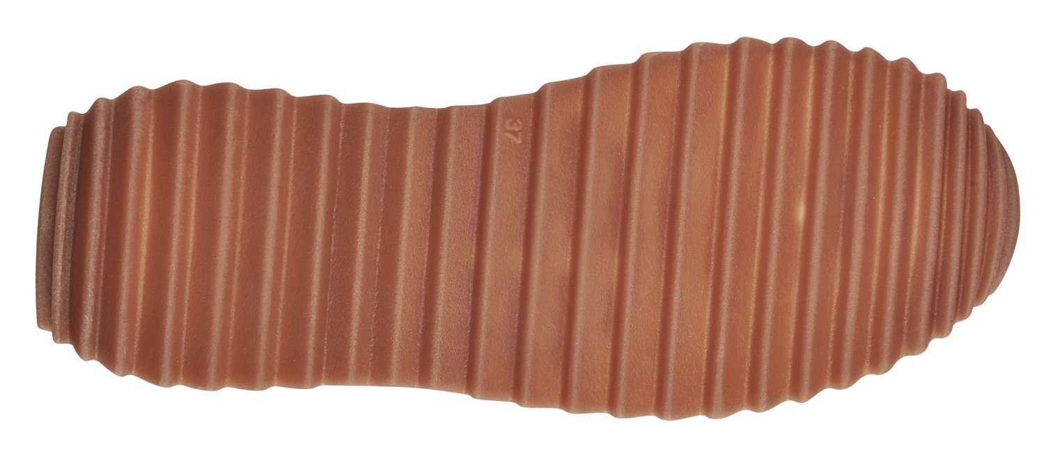 Tamaris Milena Plateausneaker, Freizeitschuh, Halbschuh, Schnürschuh in veg günstig online kaufen