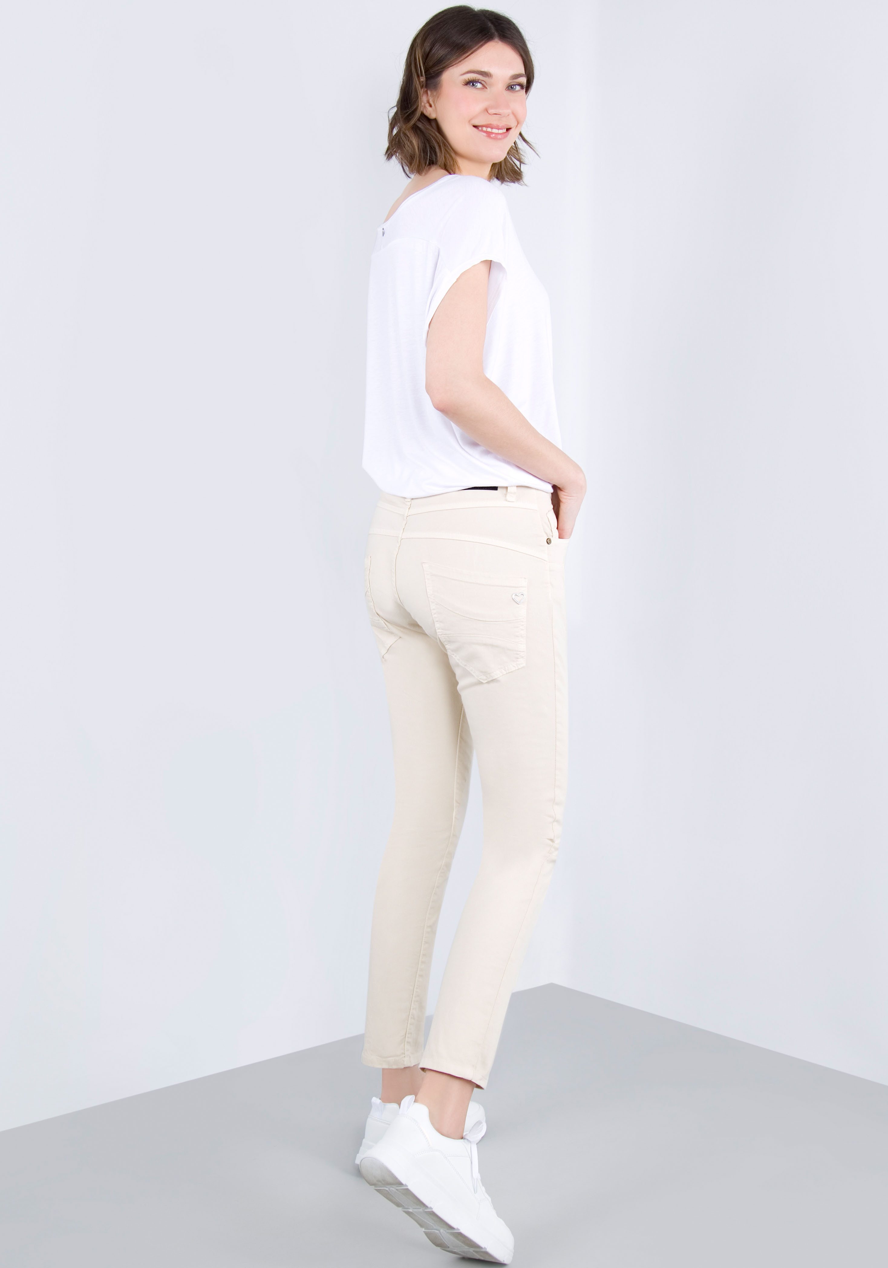 Please Jeans 5-Pocket-Jeans P78A Crinkle Optik günstig online kaufen