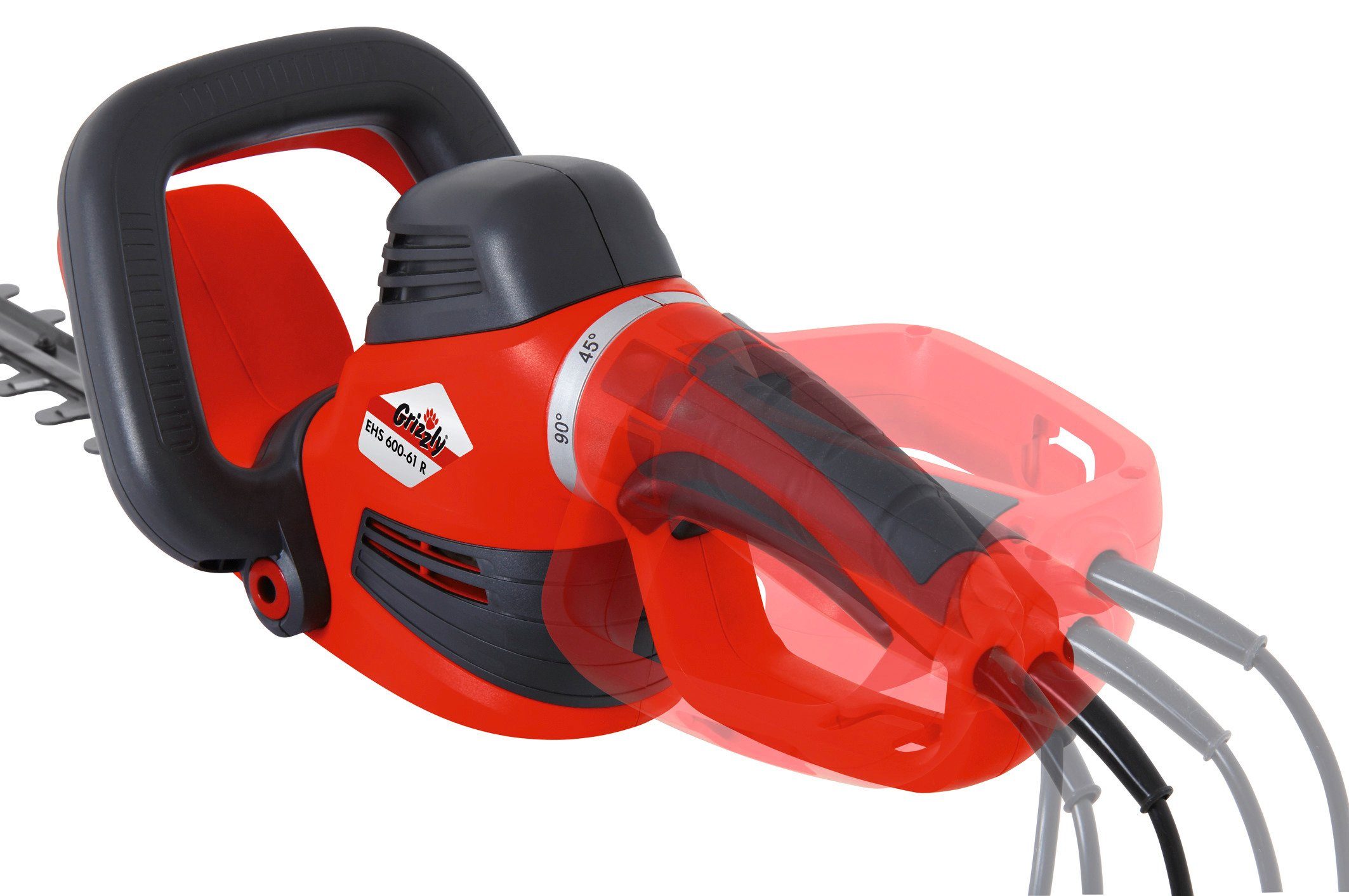 Grizzly ElektroHeckenschere »EHS 60061 R«, 55 cm Schnittlänge online