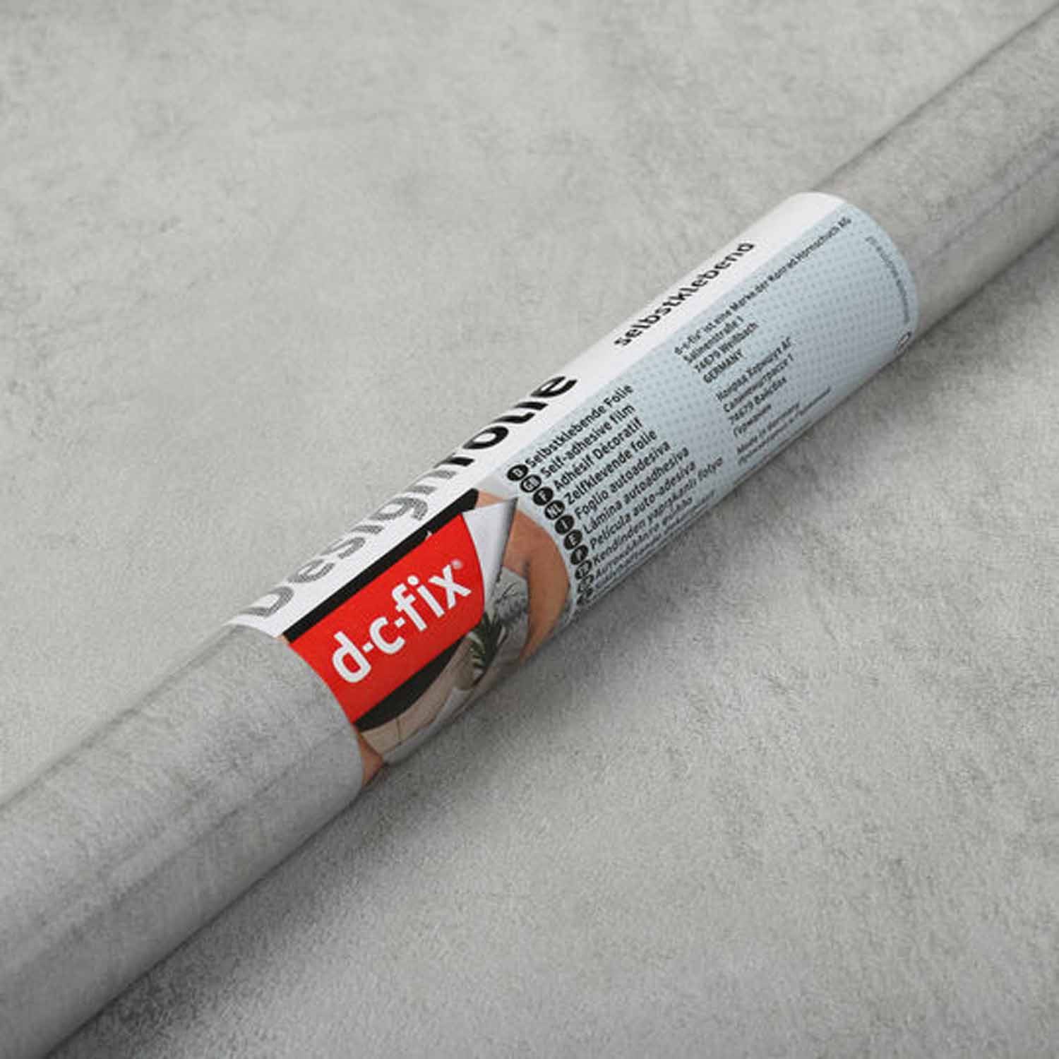 d-c-fix Möbelfolie selbstklebende Folie Beton Klebefolie Küche Möbel Deko, Designfolie - Feucht abwischbar & rückstandslos entfernbar – Bild 4 von 5