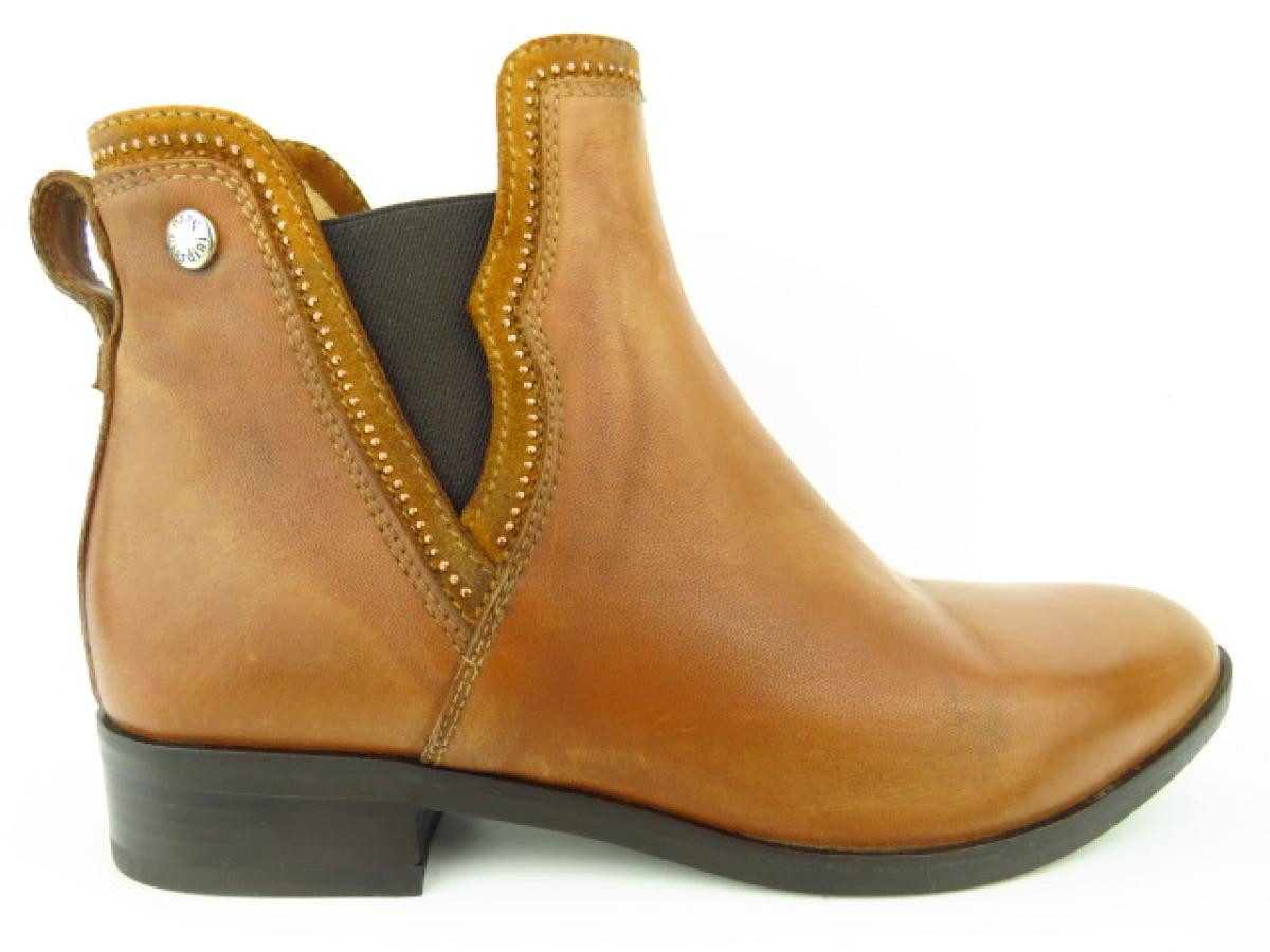 Nero Giardini Leder cuoio Stiefelette