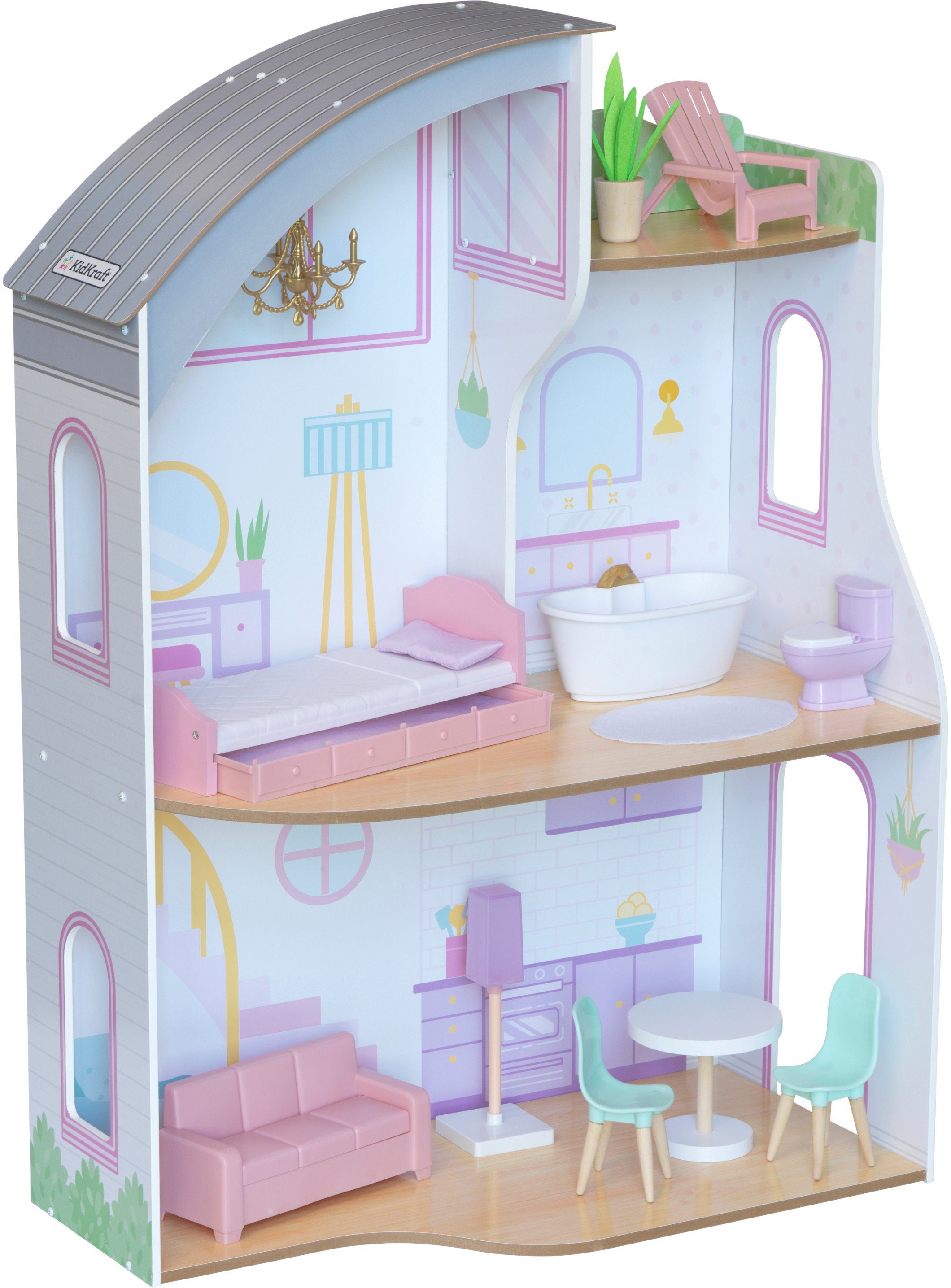 KidKraft® Puppenhaus Elise, mit goldenem Kronleuchter