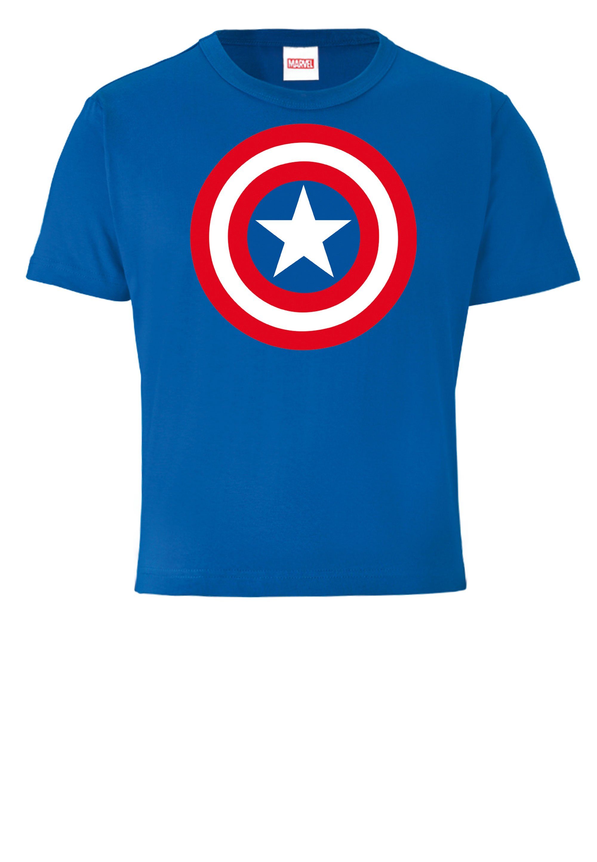 LOGOSHIRT T-Shirt Marvel Comics mit Design lizenziertem