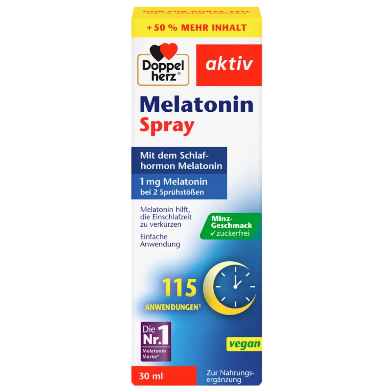 Doppelherz Melatonin Spray, 30 ml Tropfen, 30 ml
