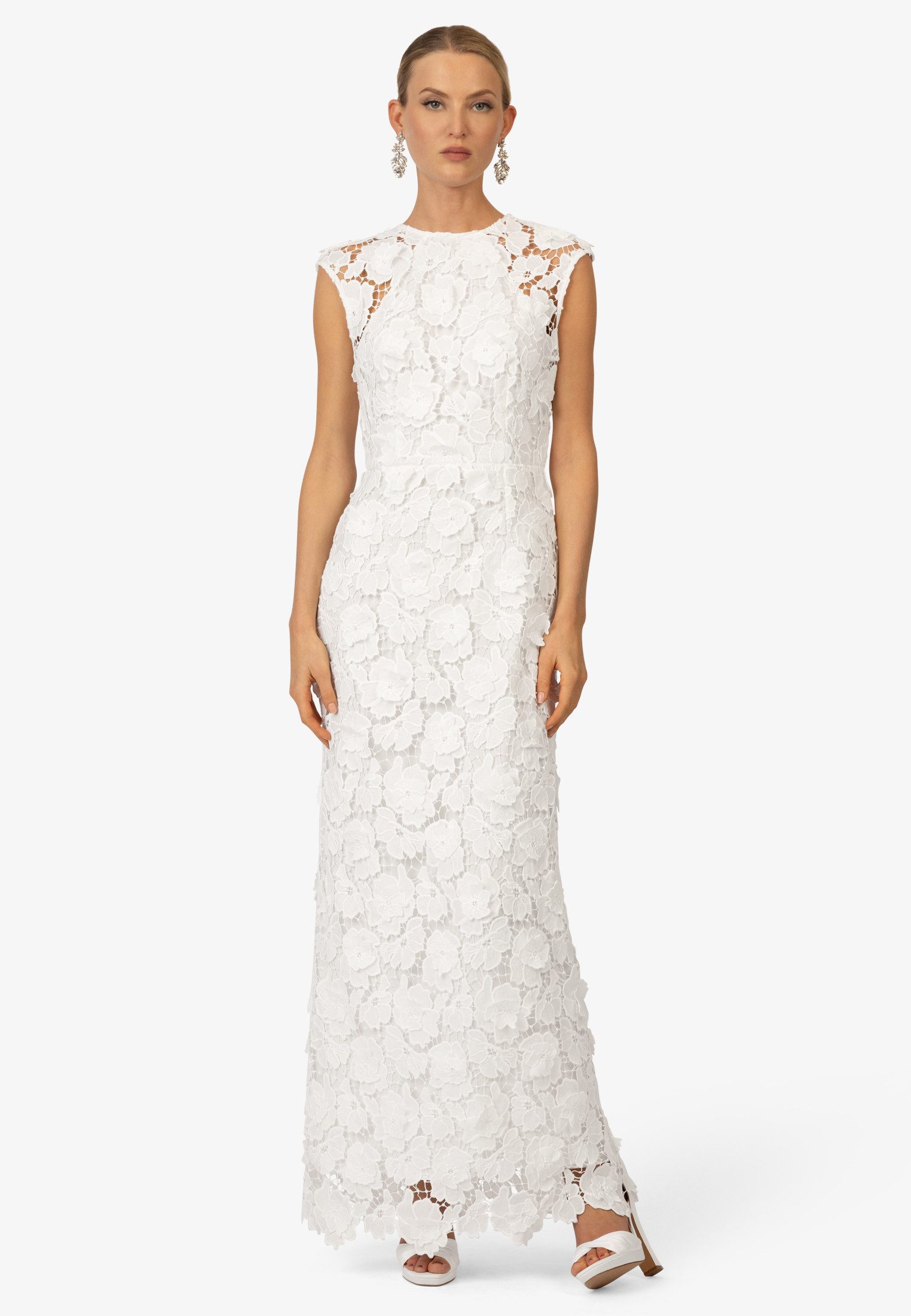 Kraimod Abendkleid mit floraler 3D-Spitze günstig online kaufen