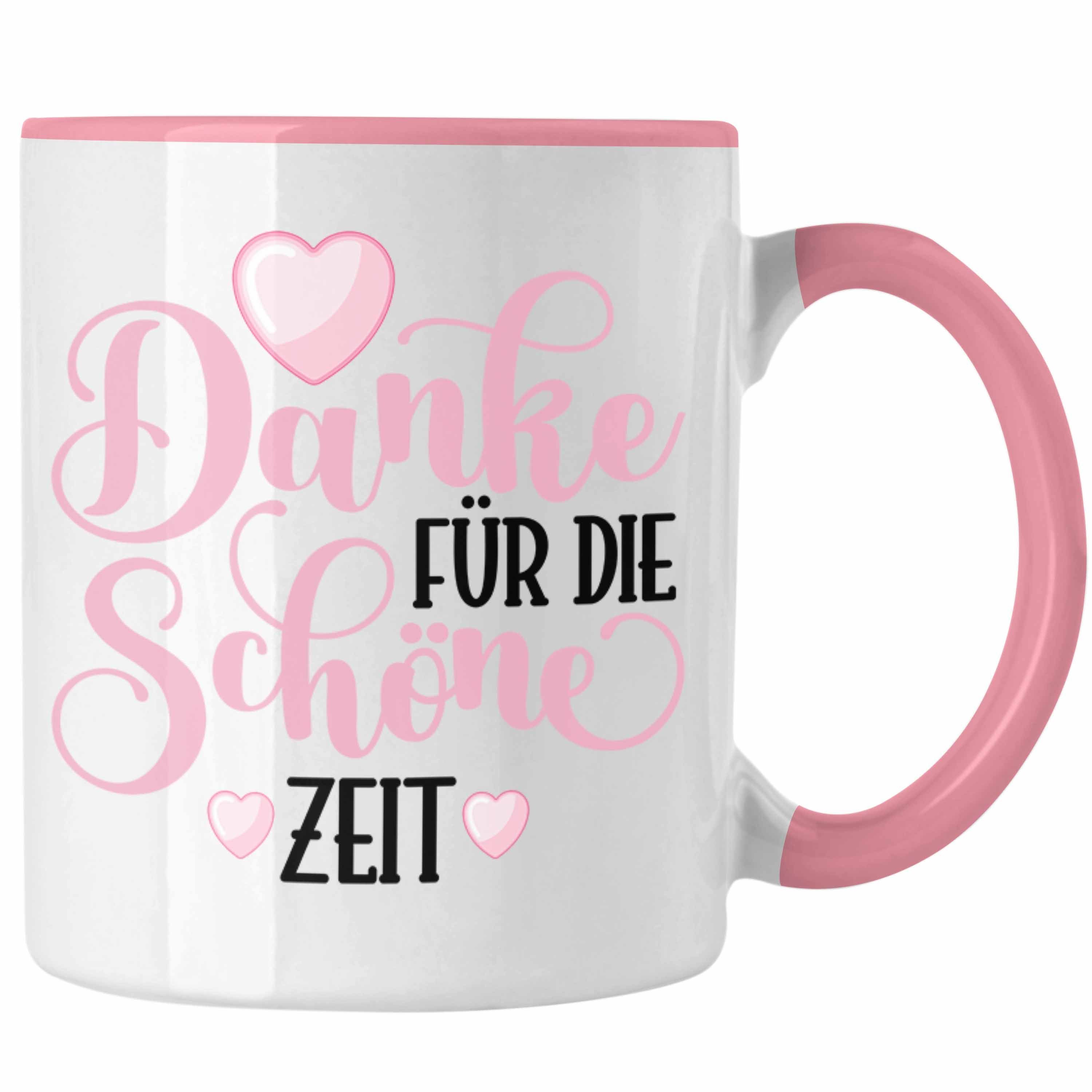 Spruch Jobwechsel Geschenk Danke Abschiedsgeschenk Schöne Tasse Zeit Trendation Kollege Tasse Die Abschied Rosa - Lehrerin Freundin für Neuer Kollegin Trendation Job