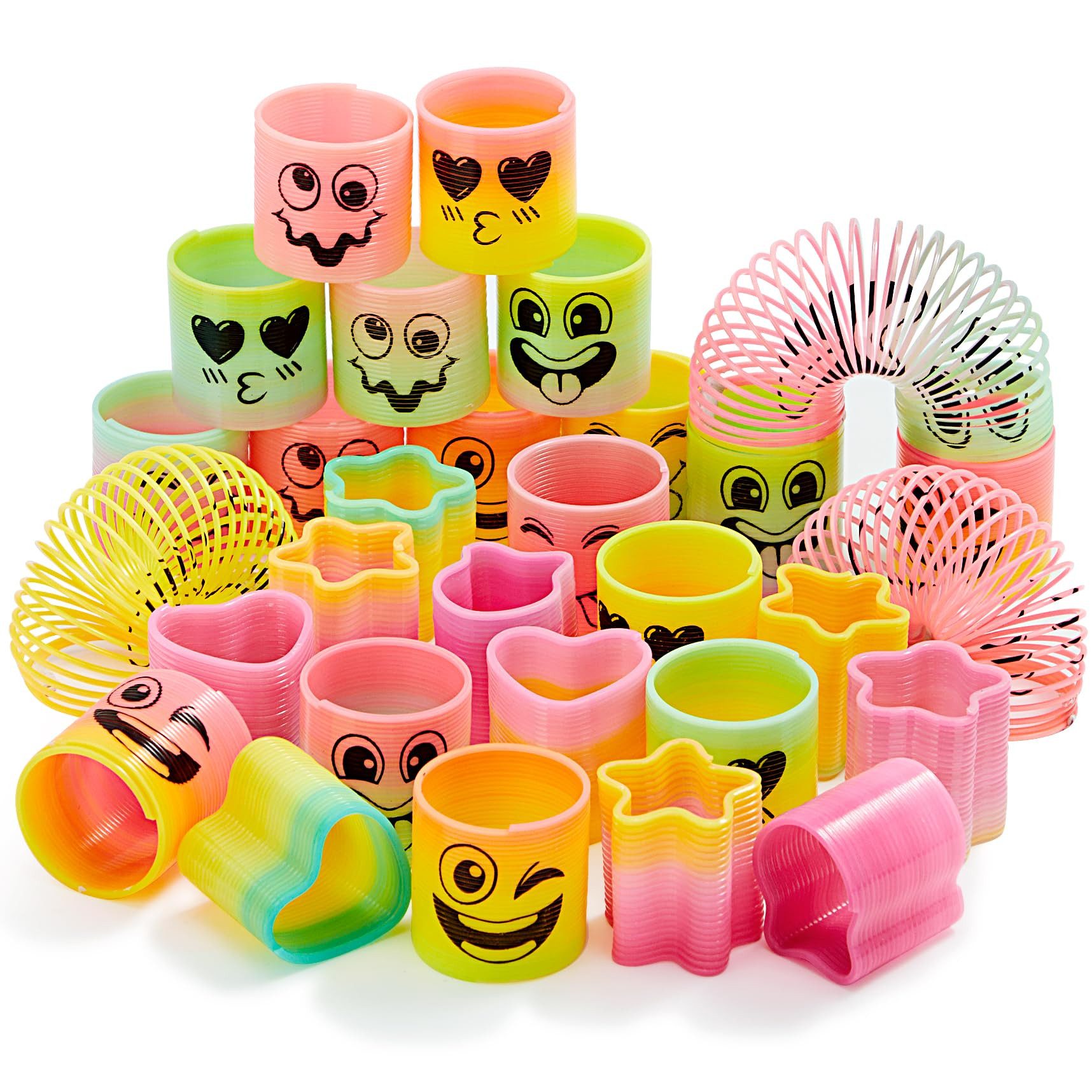 JOYIN Hüpfspielzeug JOYIN 30 Pcs Party Mitgebsel Kindergeburtstag Regenbogen Party Gunst, (30-tlg)