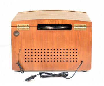 Reflexion HIF1937A Multifunktionsspieler (Retro Stereo-Anlage mit Plattenspieler, Kassette, CD-Player und Radio)