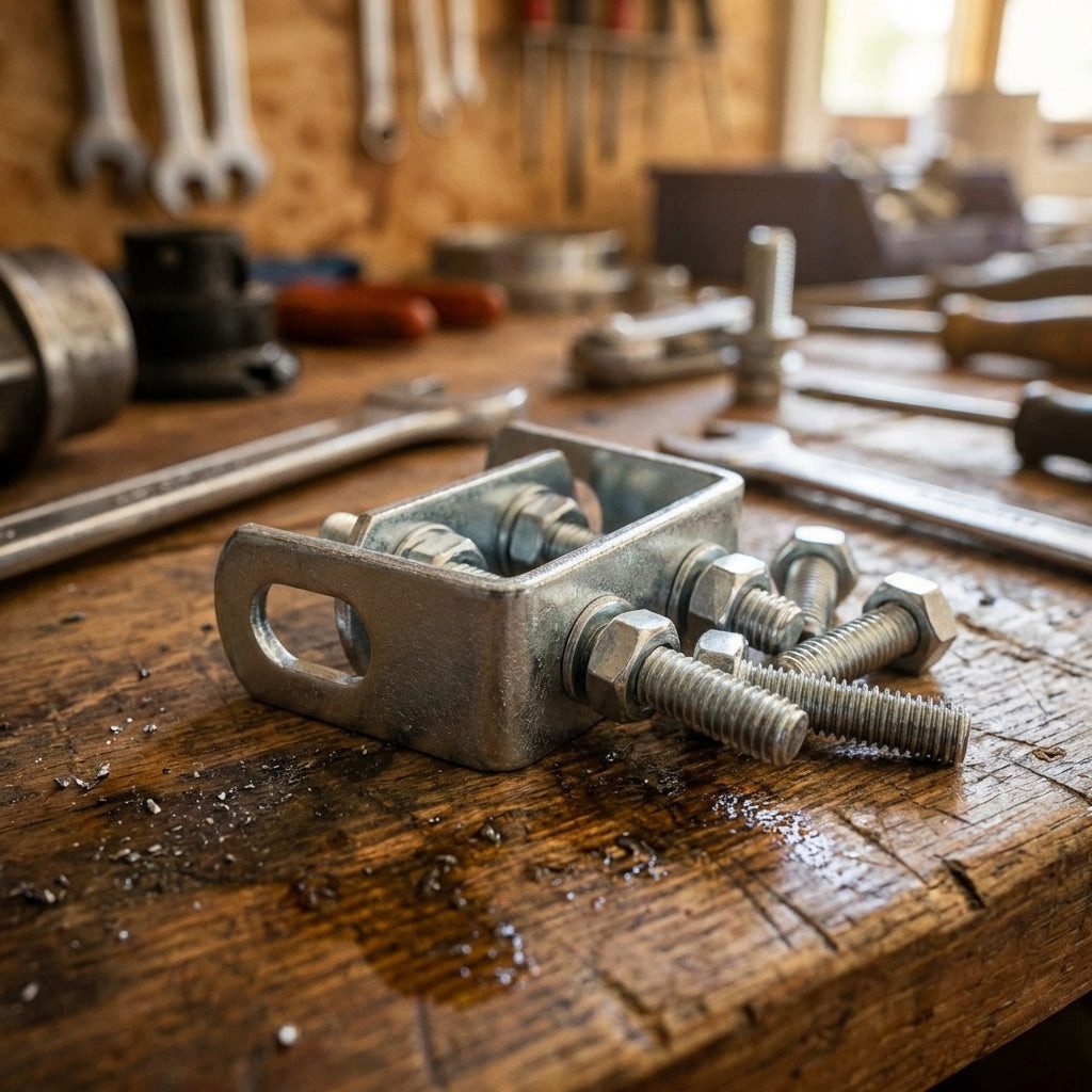 Fix Nippel Schutzblech Fix-Nippel Schutzblechwinkel m.Schrauben u.Muttern Beutel 10 Stück, ve