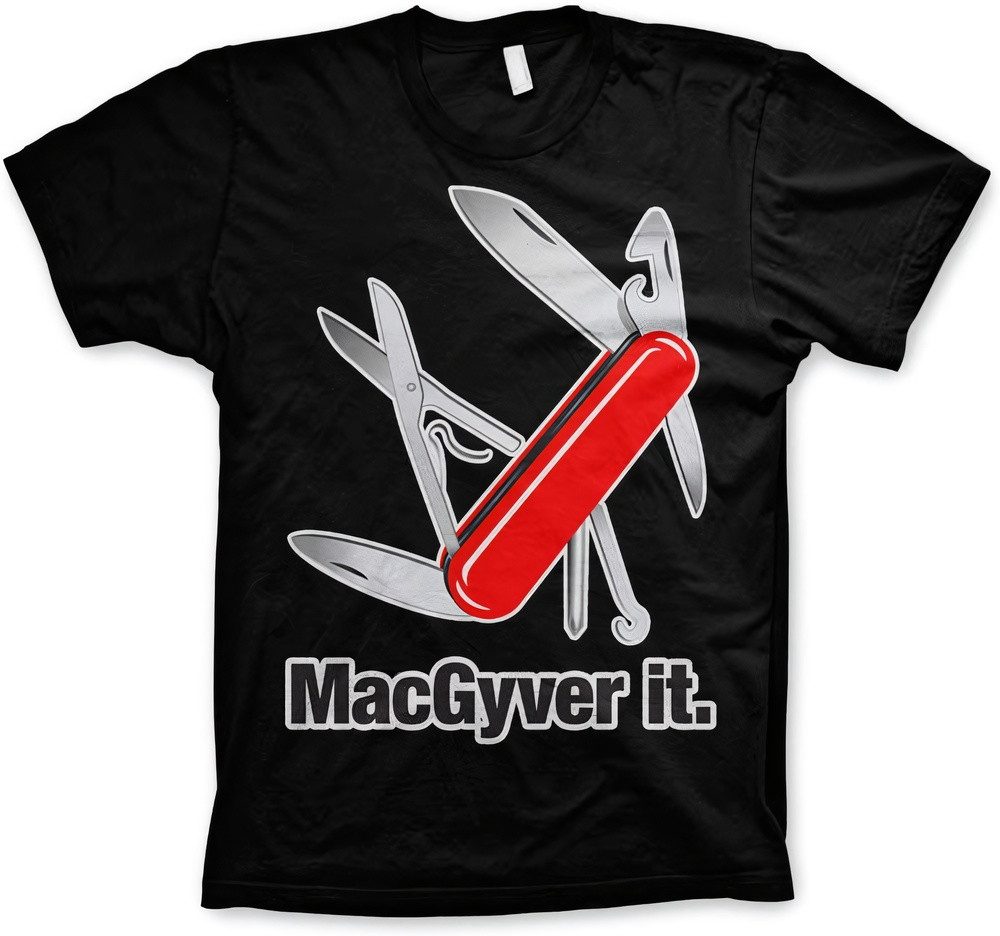 MacGyver T-Shirt It Big Tall T-Shirt