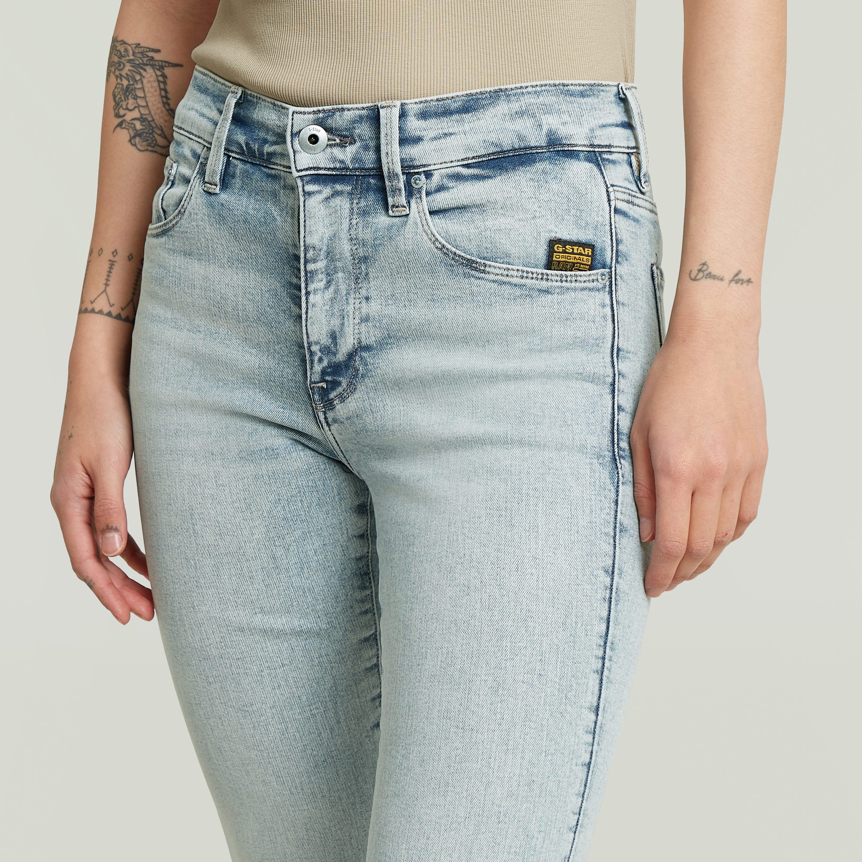G-STAR Bootcut-Jeans 3301 Flare Wmn aus Stretch-Denim – Bild 3 von 5