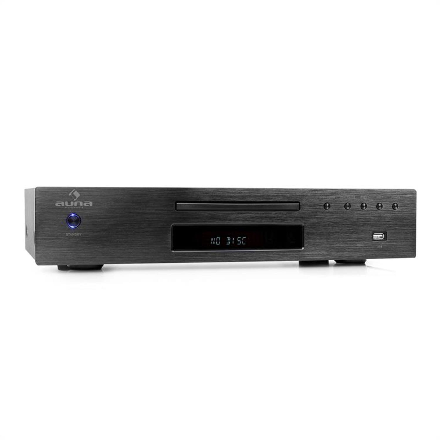 Auna AV2-CD509 Stereoanlage (HiFi CD Player MP3 Musik USB) Schwarz