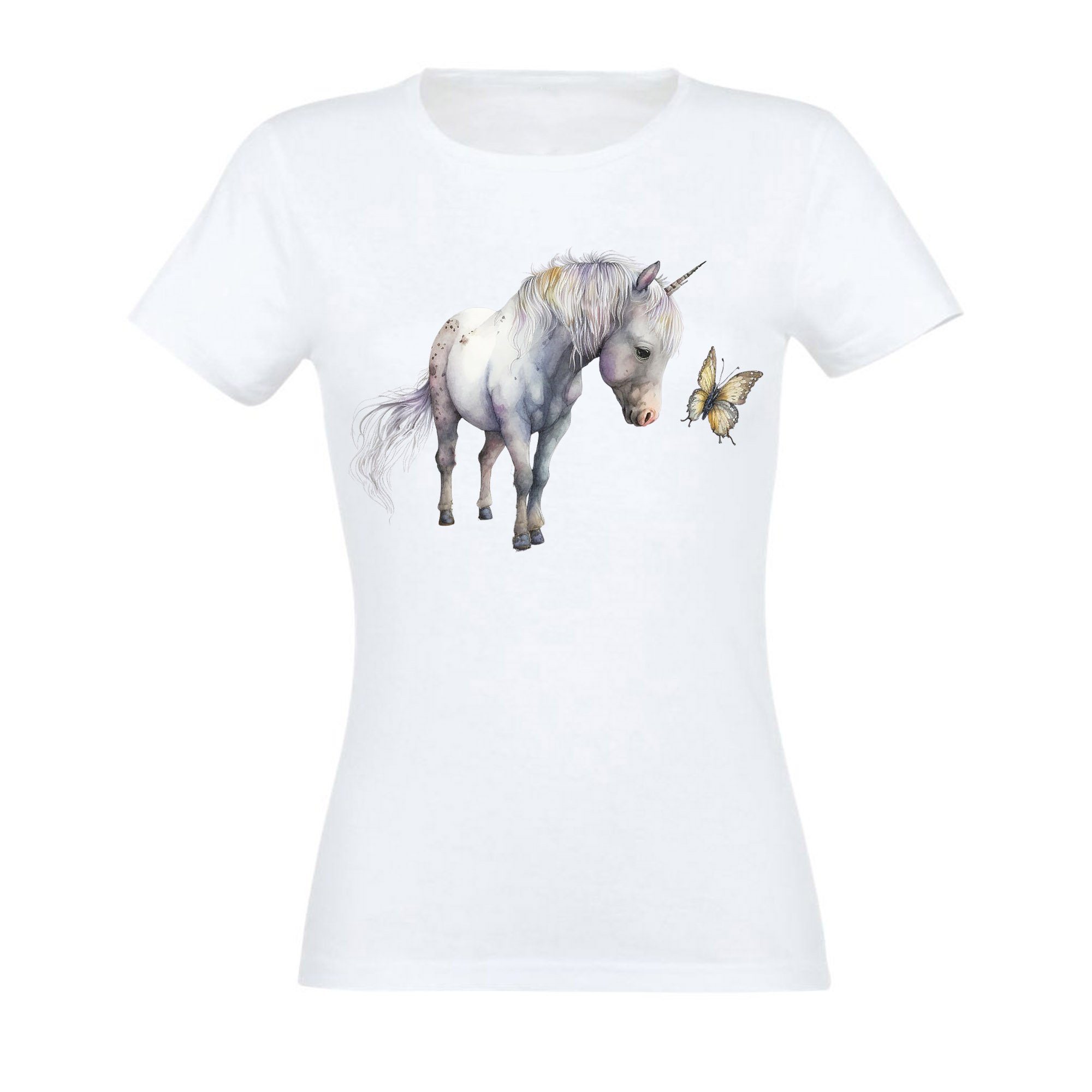 Banco T-Shirt Banco T-Shirt Damen Einhorn günstig online kaufen