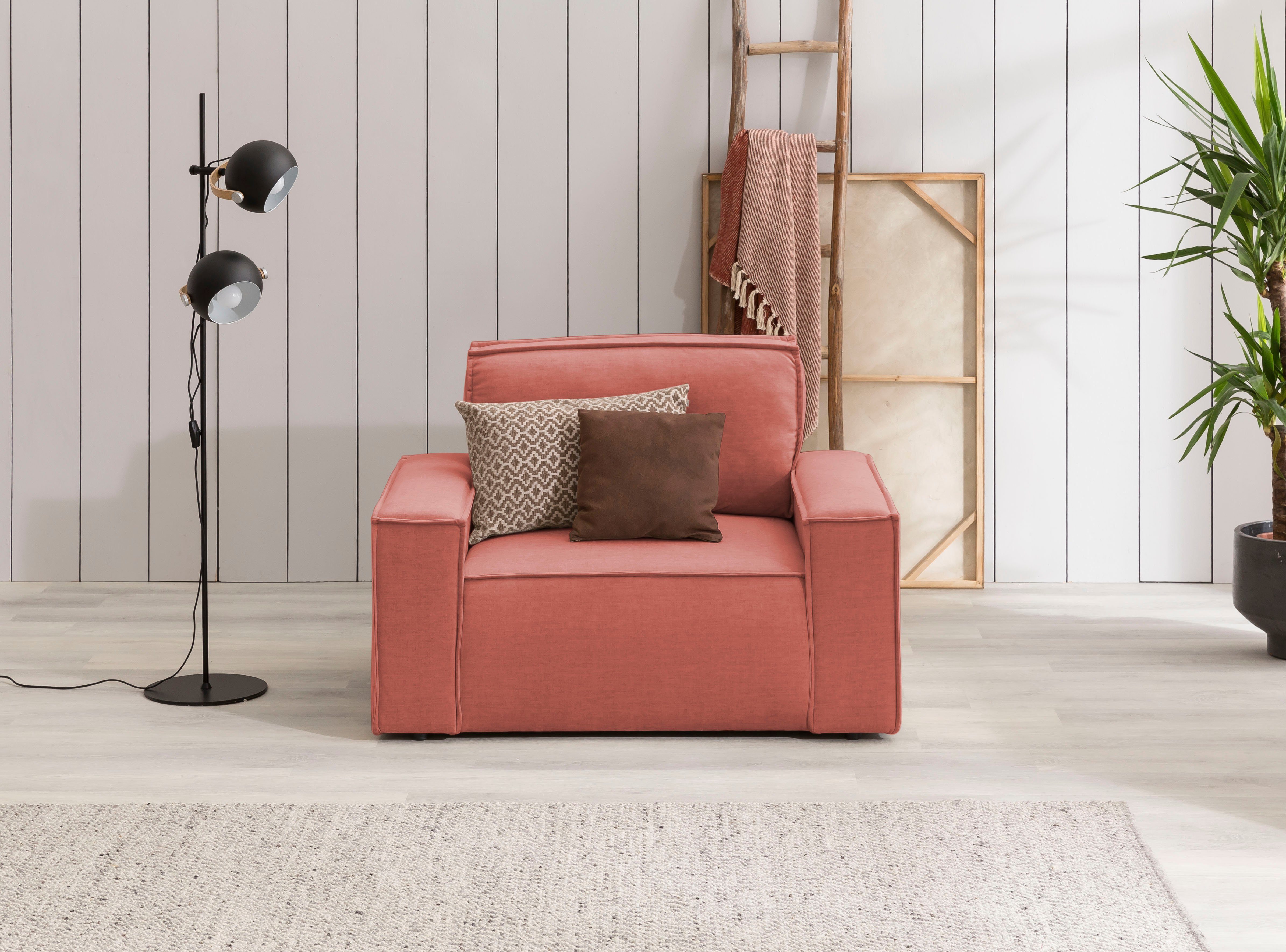 Home affaire Sessel SHERWOOD, Love-Seat in günstig online kaufen
