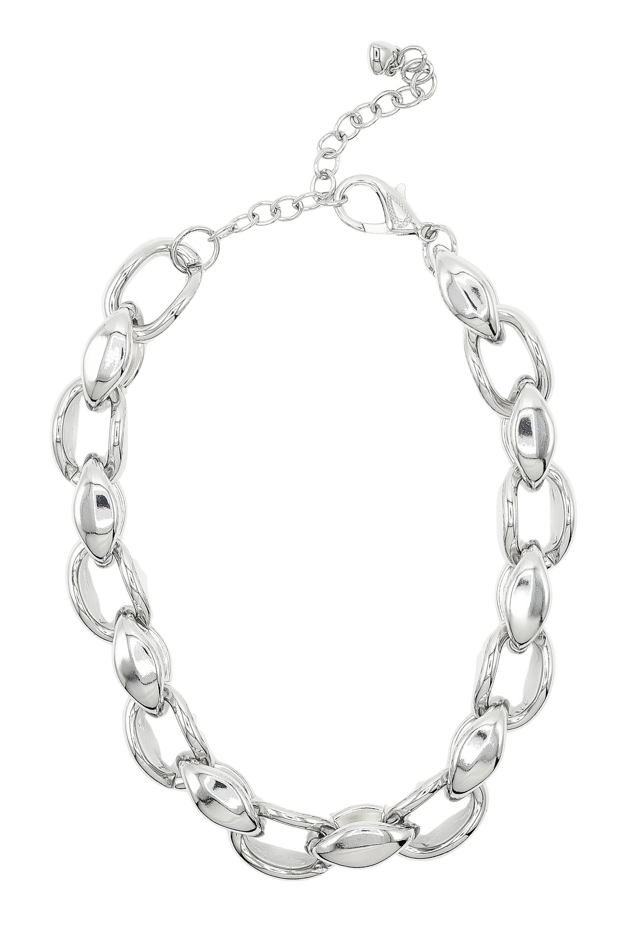 COLLEZIONE ALESSANDRO Kette mit Anhänger Glam Loop, elegante Gliederkette