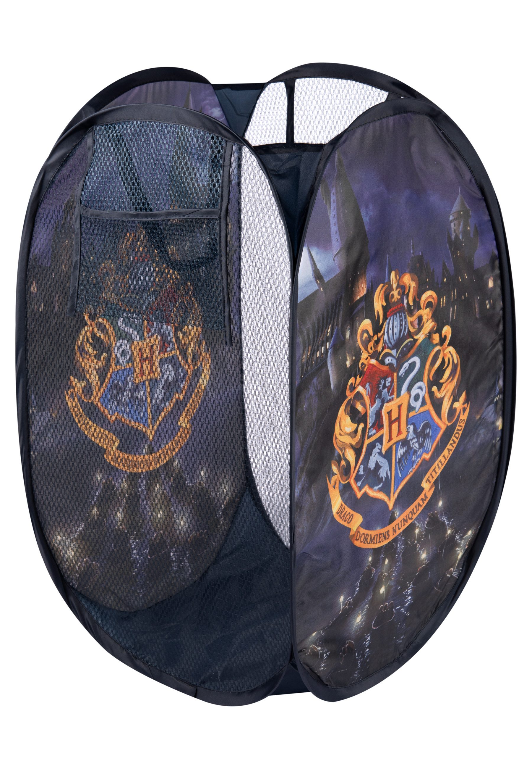 United Labels® Aufbewahrungsbox Harry Potter Aufbewahrungskorb - Hogwarts Faltbar 34 x 34 x 59 cm