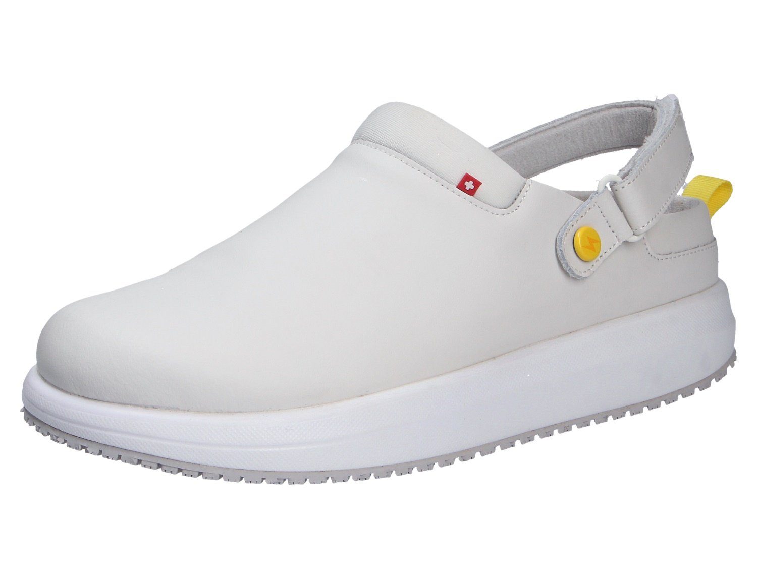 Joya ACE ESD M WHITE Pantolette Weicher Gehcomfort