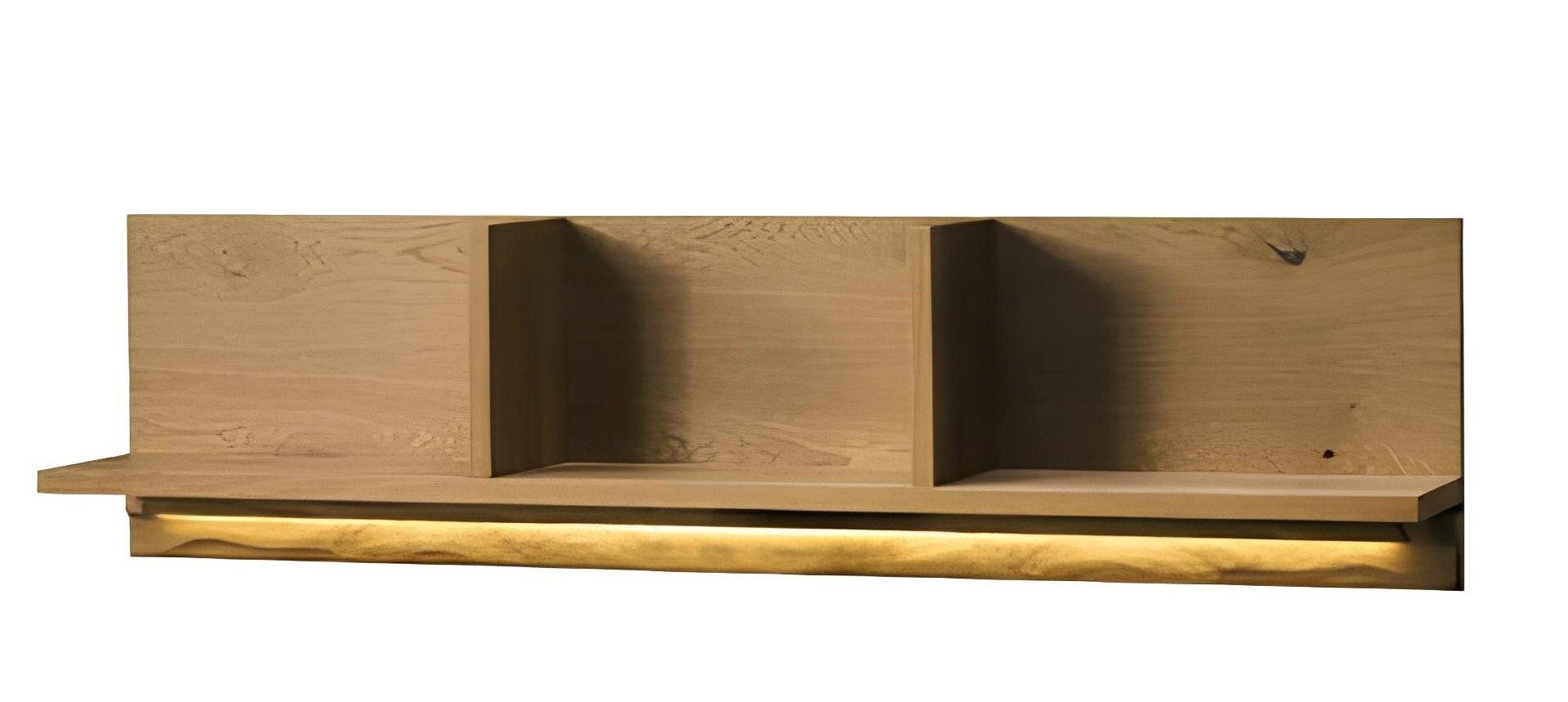 Xlmoebel Wandregal Modernes Wandregal aus Holz in schlichtem Design für Bücher und Deko, Hergestellt in Europa