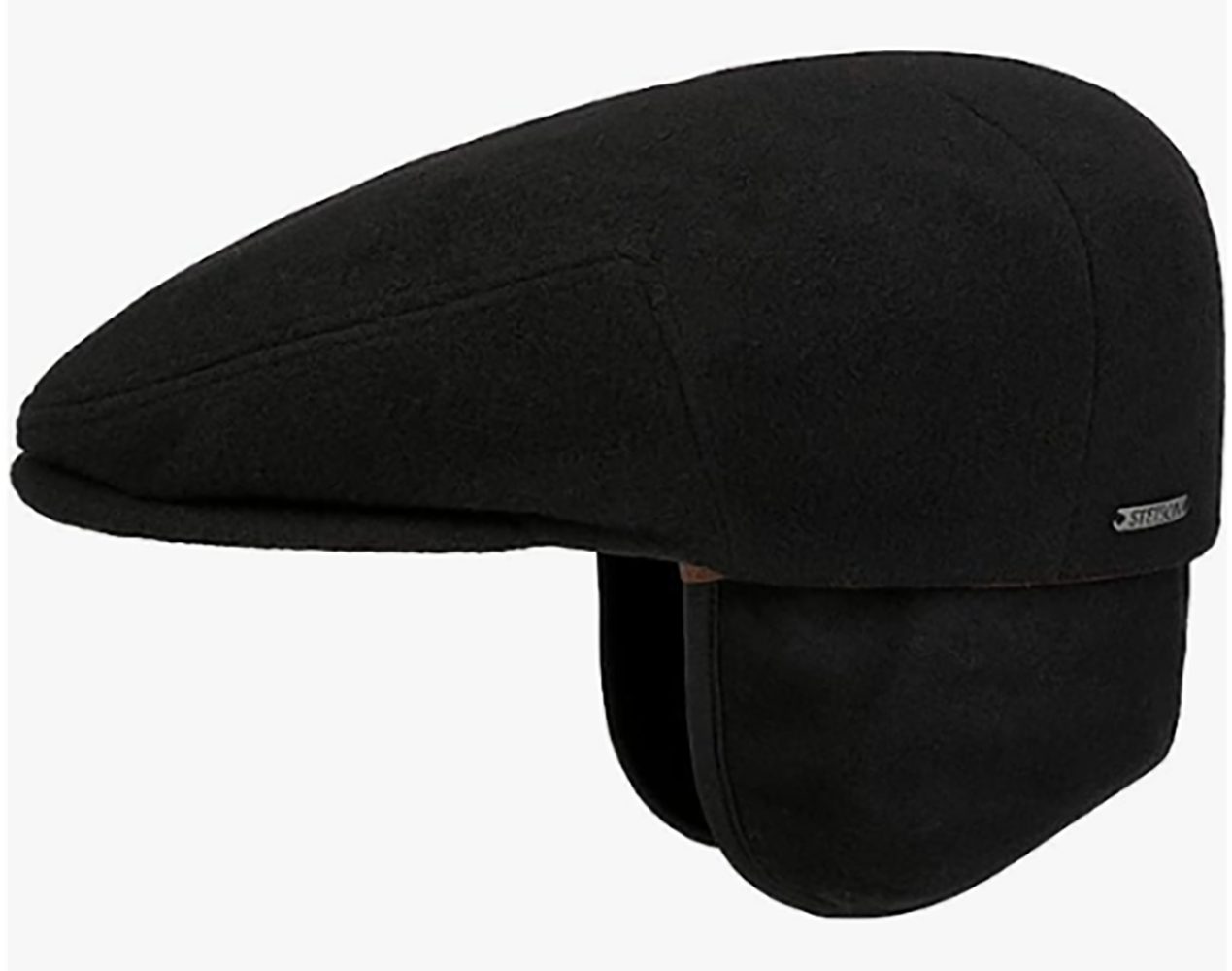 Flat Cap Kent Wool Kaschmir Ivy Cap Earflaps