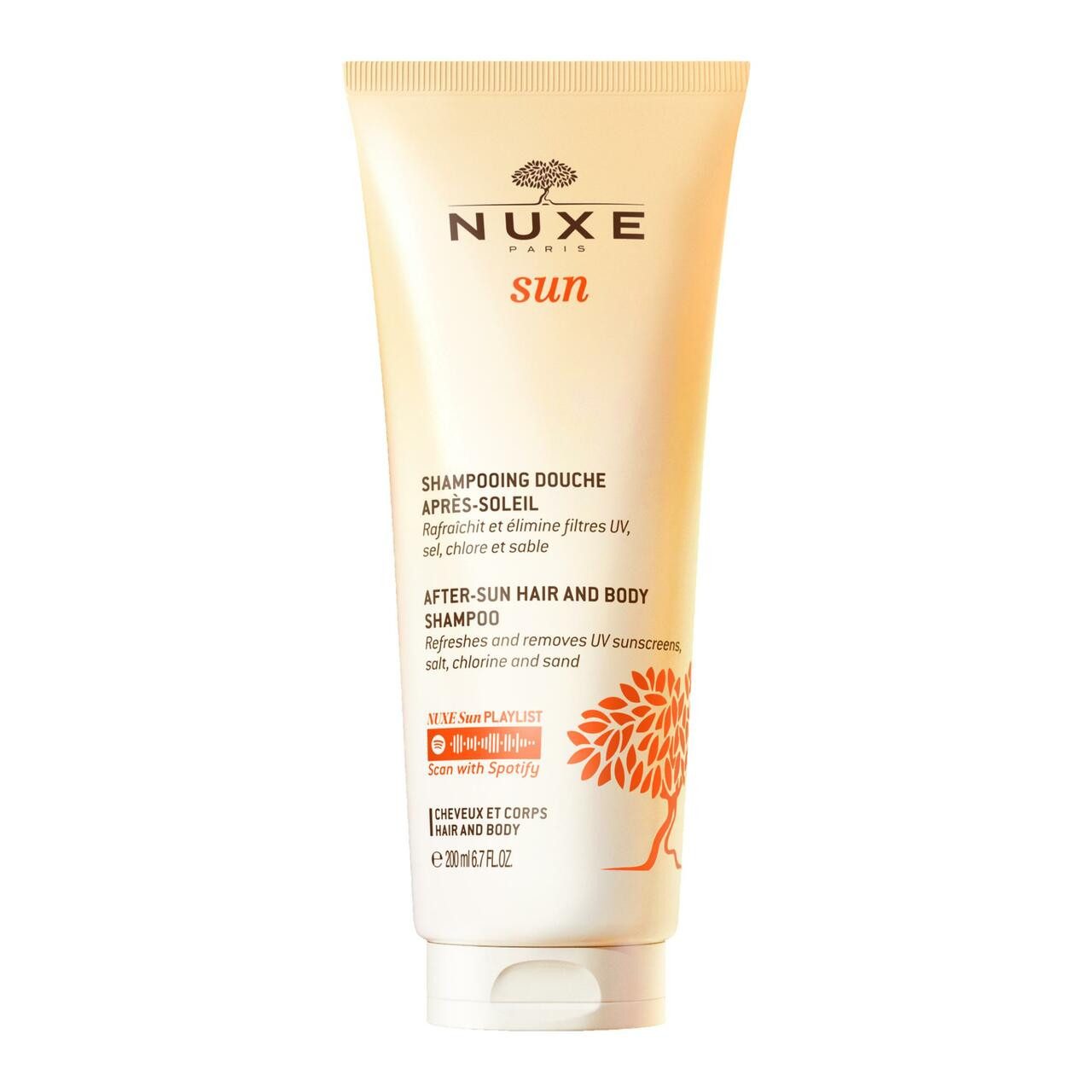 Nuxe After Sun Sun Shampooing Douche Après-Soleil, für Все Hauttypen