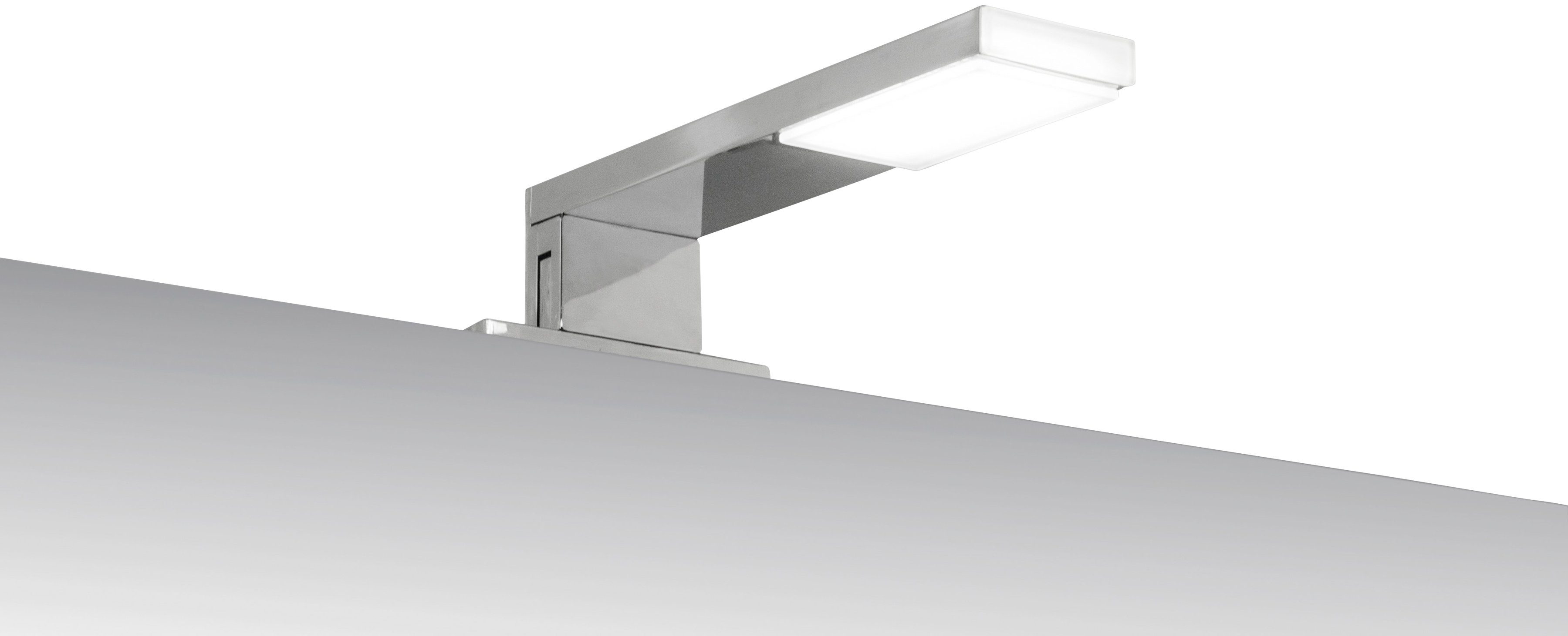 ADOB Aufbauleuchte Spiegelleuchte, LED fest integriert, Tageslichtweiß, 4x17,5 cm