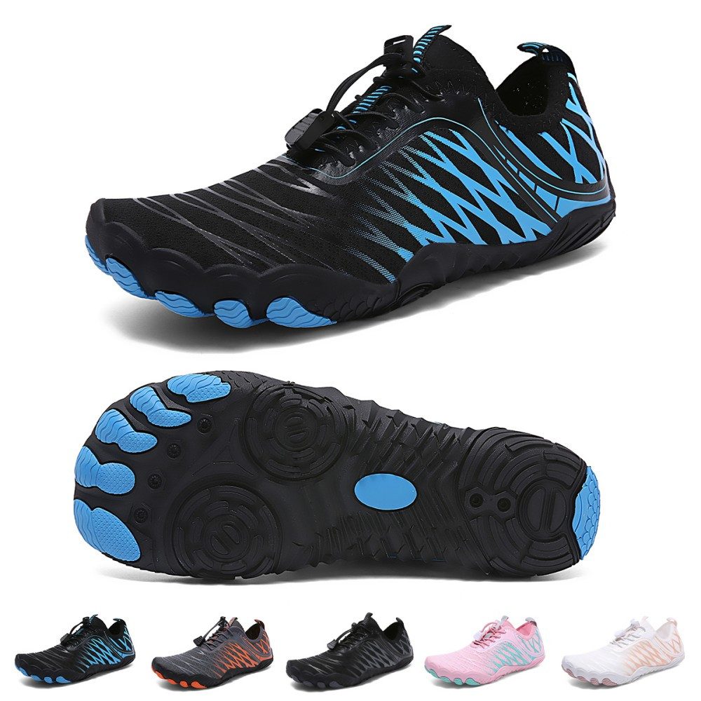 HUSK'SWARE Watschuh (Wasserschuhe Herren Damen, für Strand, Schwimmen, Surfen, Outdoor) Atmungsaktive Aquaschuhe Rutschfester Sohle, Schnell Trocknend