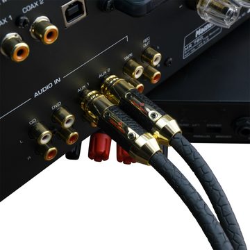 Oehlbach Black Connection digital Digitales Audio-Cinchkabel Audio-Kabel, Cinch, Cinch (50 cm)