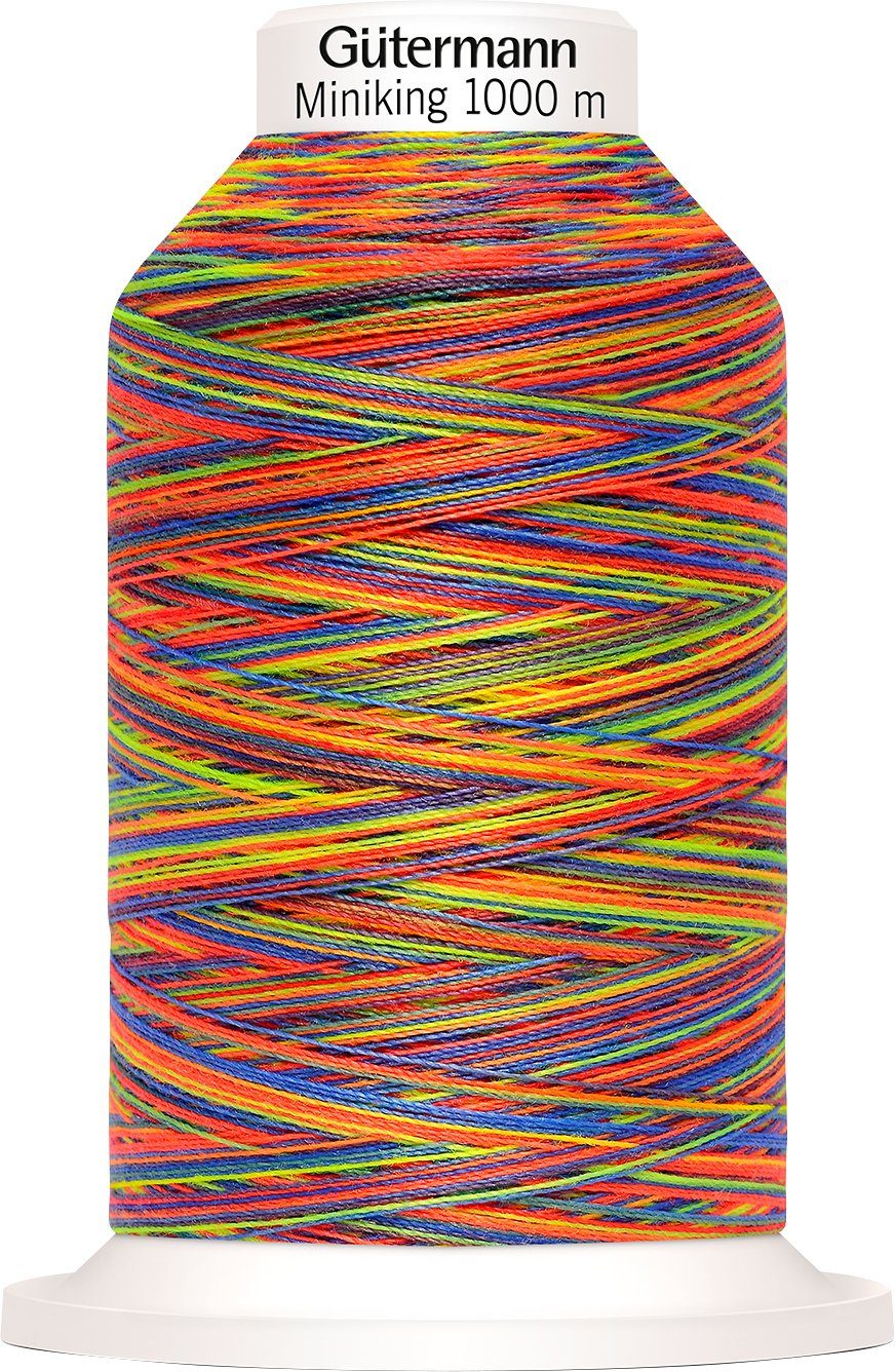 Gütermann Miniking Multicolor Nähgarn, No. 120, 1000m