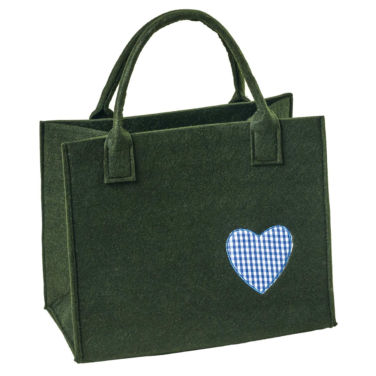 Filztasche Einkaufstasche Faltbar - Shopper Aus Filz Für Einkauf, Reisen & Picknick