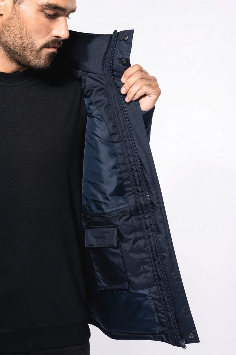 Kariban Outdoorjacke Blouson mit abnehmbaren Ärmeln für Herren