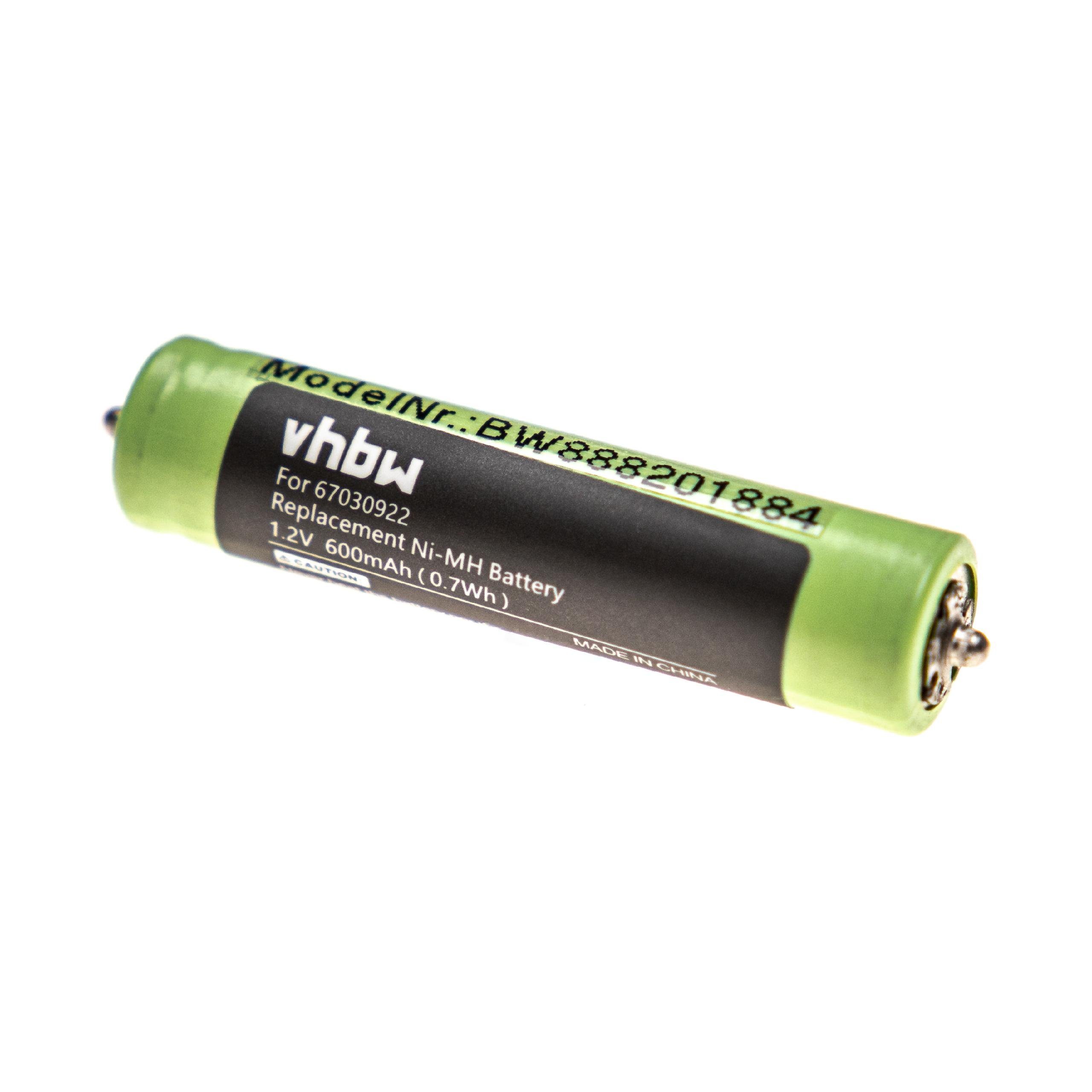 passend Cruzer2 Akku vhbw Braun 2865, für 2874, Cruzer2 Cruzer2 2778, Cruzer2 600 mAh