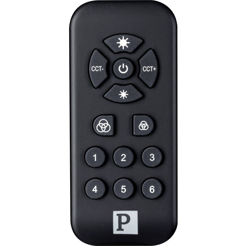 Paulmann Einbauleuchte Paulmann 50001 Fernbedienung Schwarz