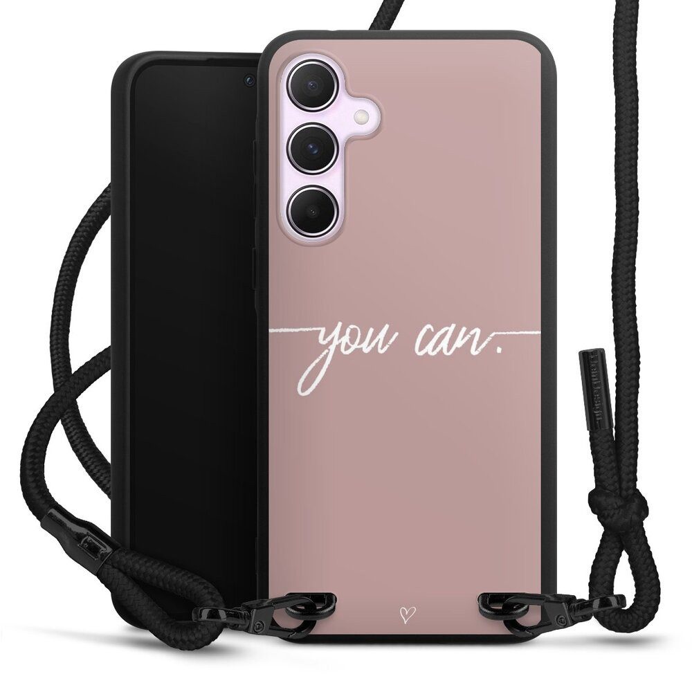 DeinDesign Handyhülle Spruch Sprüche Motivation You Can, Samsung Galaxy