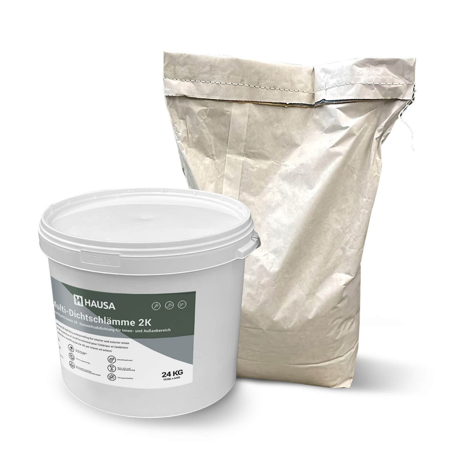 Hausa Dichtungskitt Dichtschlämme 2K Multi, elastische günstig online kaufen