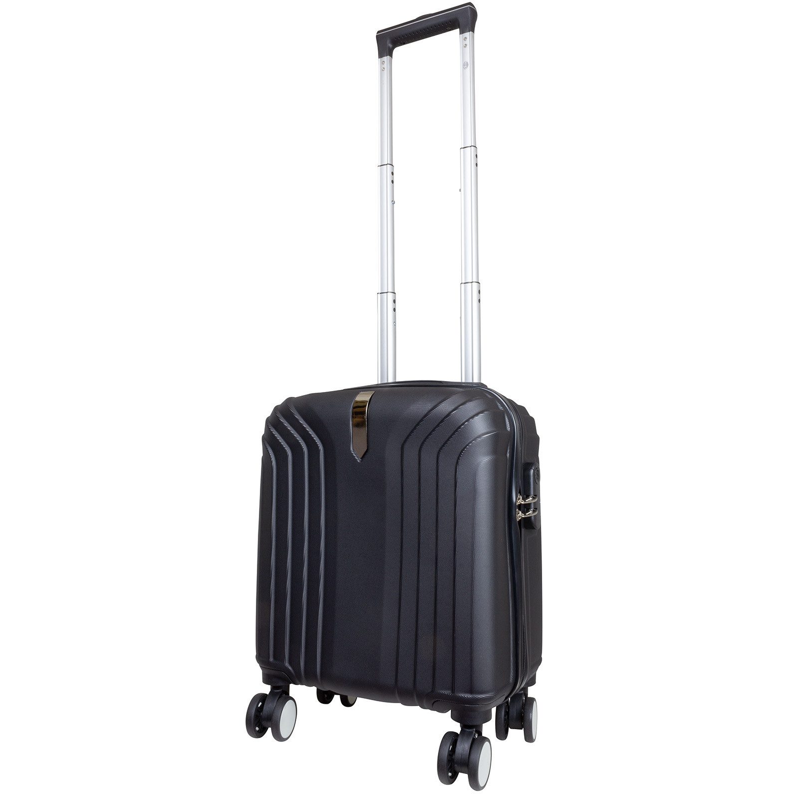Trendyshop365 Hartschalen-Trolley Palma24, 6 Farben, 4 Größen, Reisekoffer mit, 4 Rollen, Zwillingsrollen, Zahlenschloss, robust und leicht